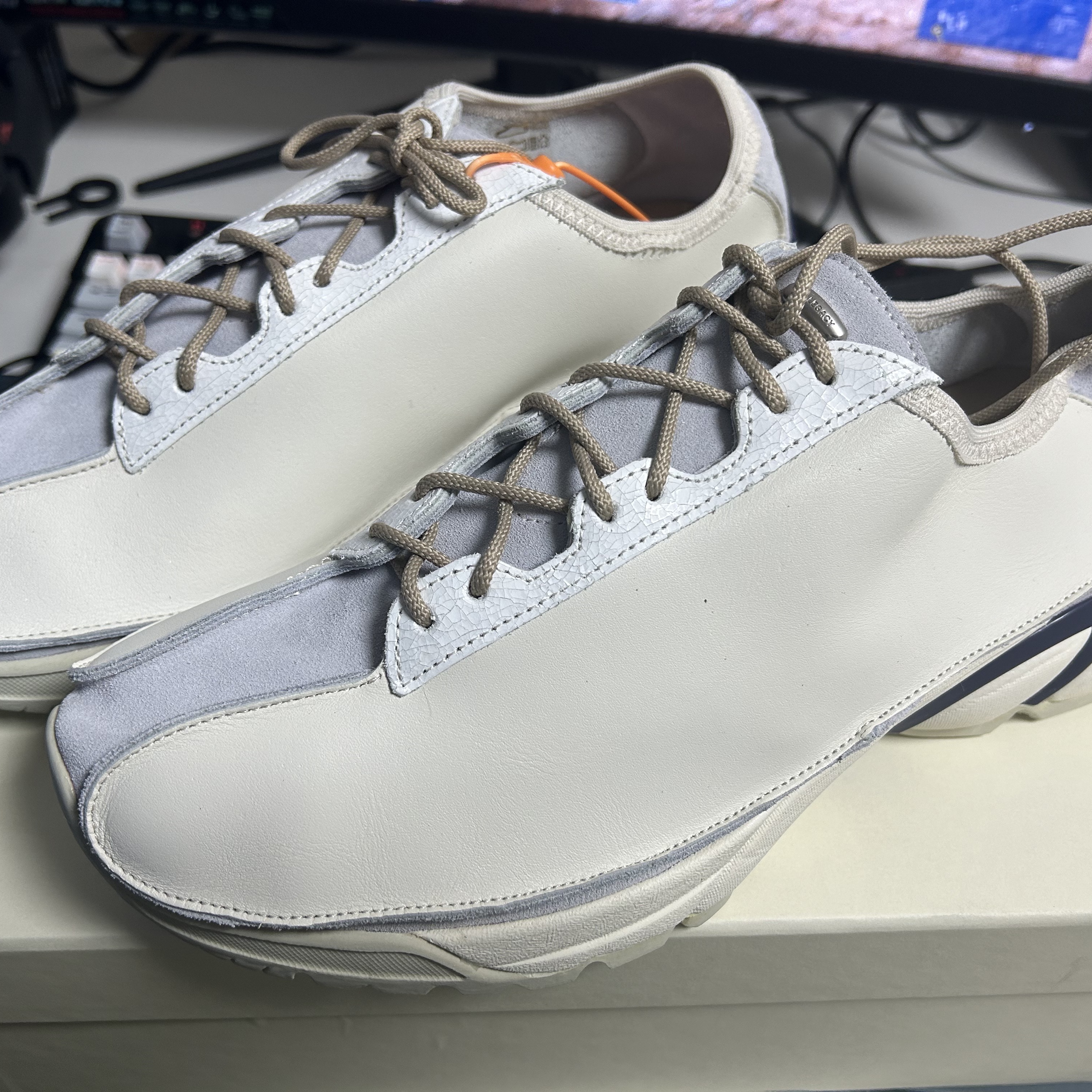 Our Legacy Klove Leather Off White 착용 스타일