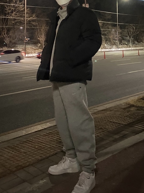Nike NRG Solo Swoosh Fleece Pants Dark Grey Heather - Asia, Nike NRG Solo Swoosh Heavy Weight BB Quarter Zip Top Dark Grey Heather - Asia 착용 스타일