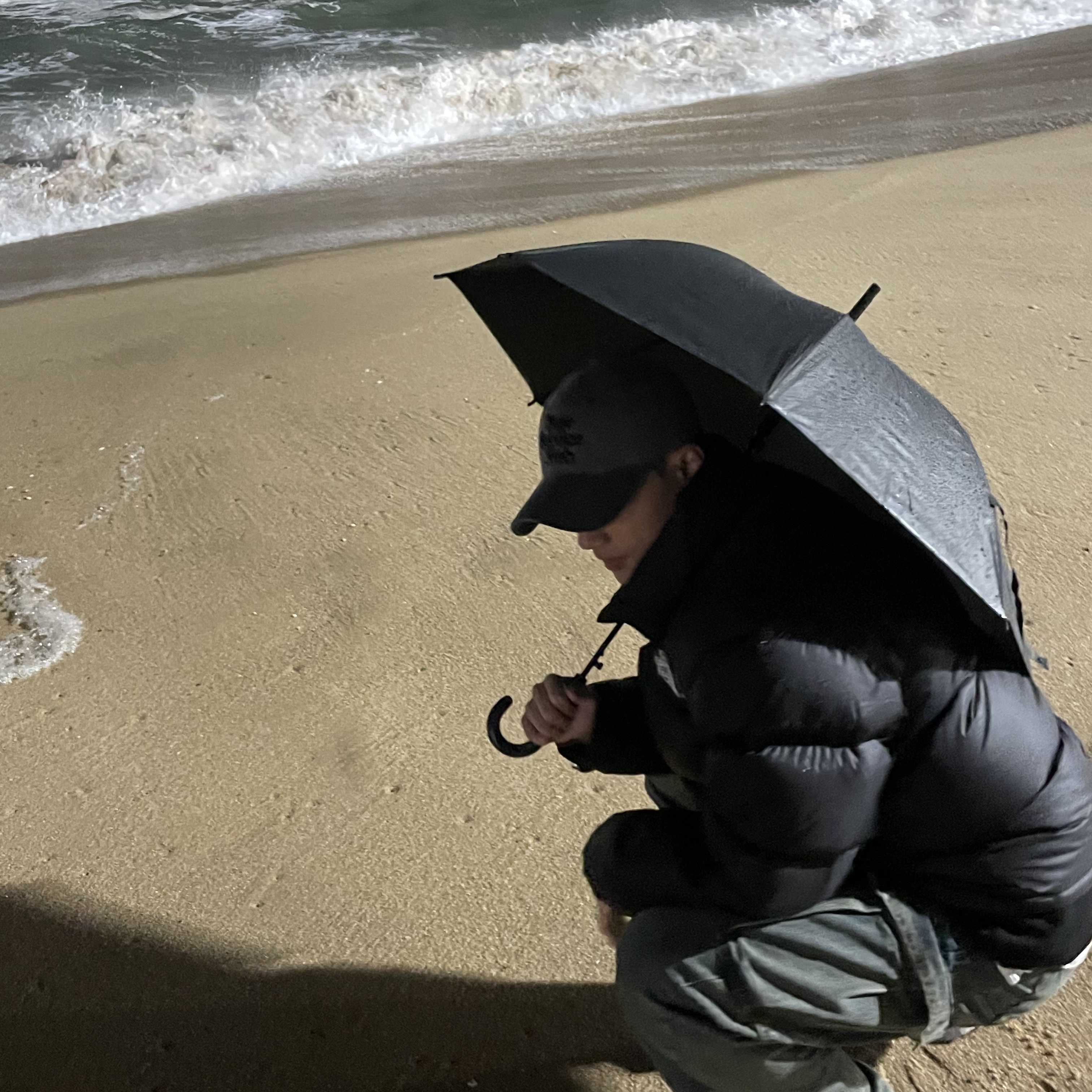 The North Face 1996 Eco Nuptse Jacket Black 착용 스타일 - 1