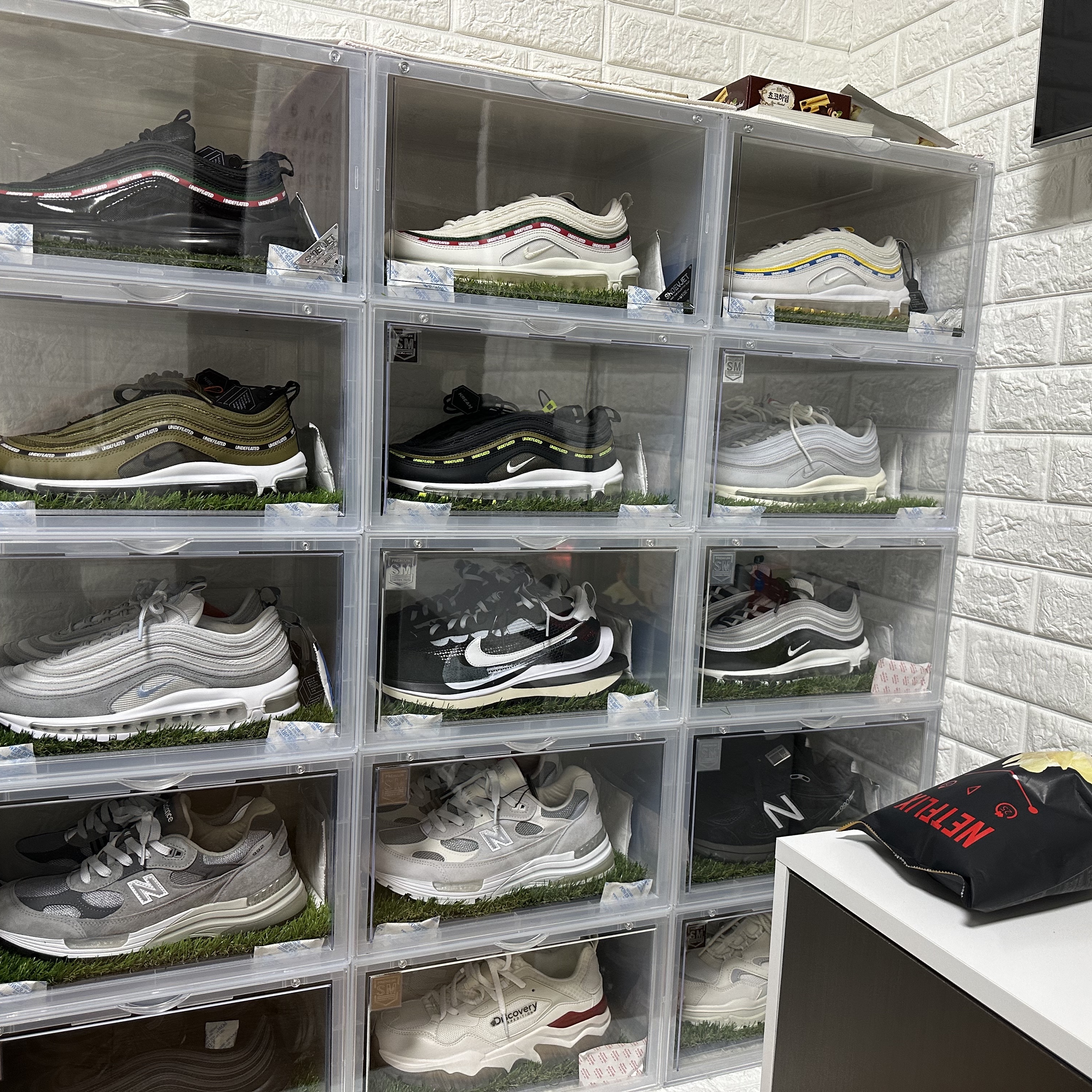 Nike x Undefeated Air Max 97 Militia Green 착용 스타일 - 2