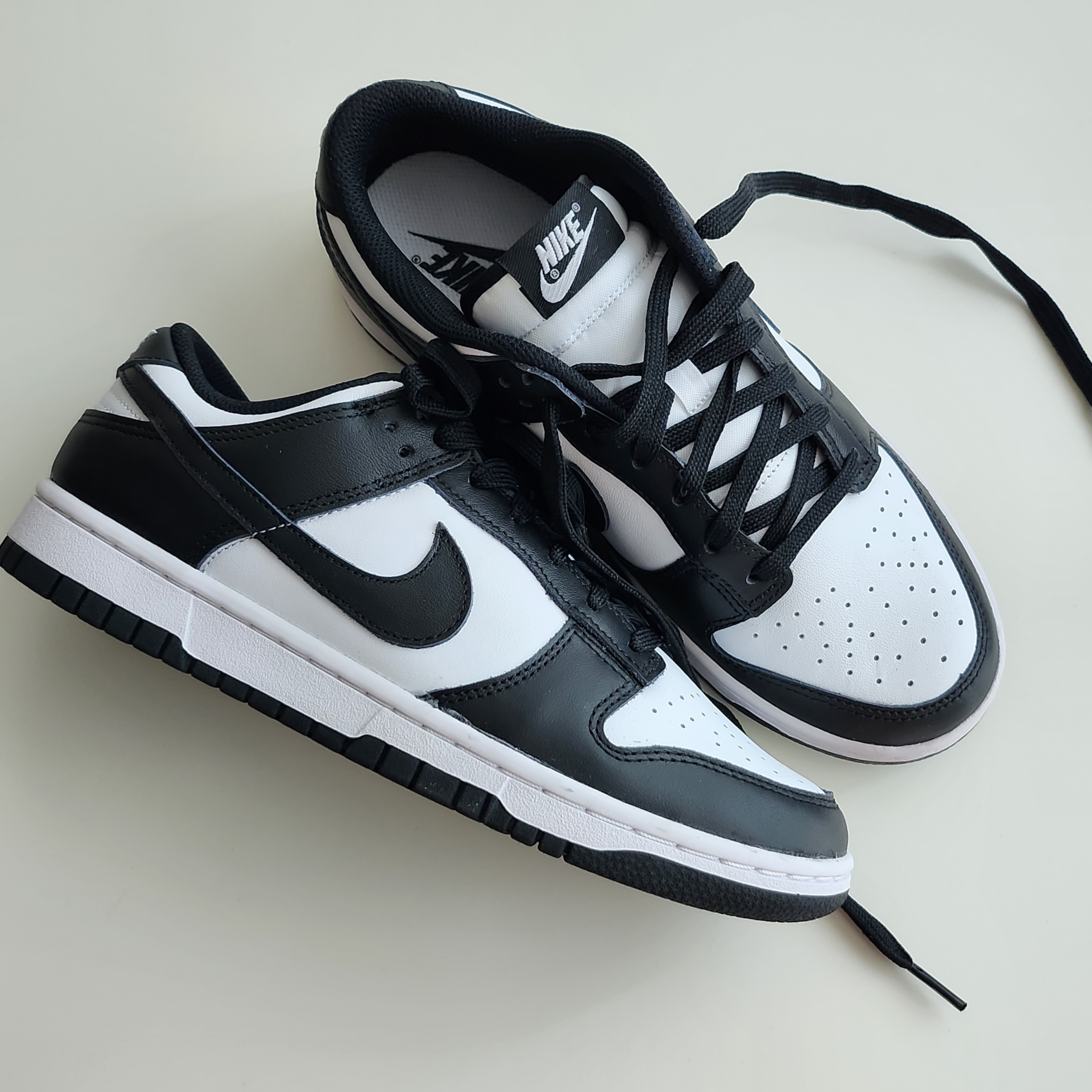 (W) Nike Dunk Low Black 착용 스타일