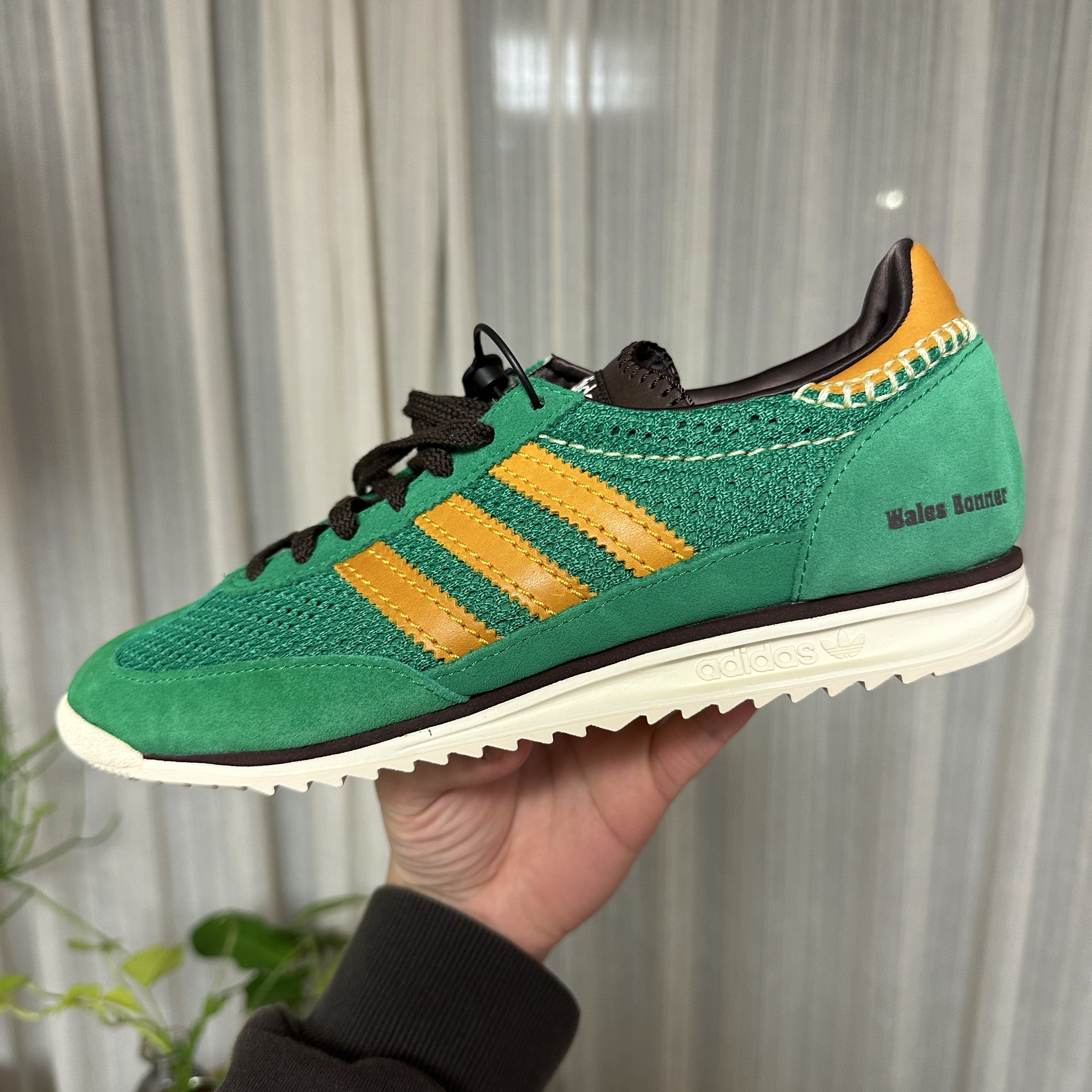 Adidas x Wales Bonner SL 72 Knit Green 착용 스타일