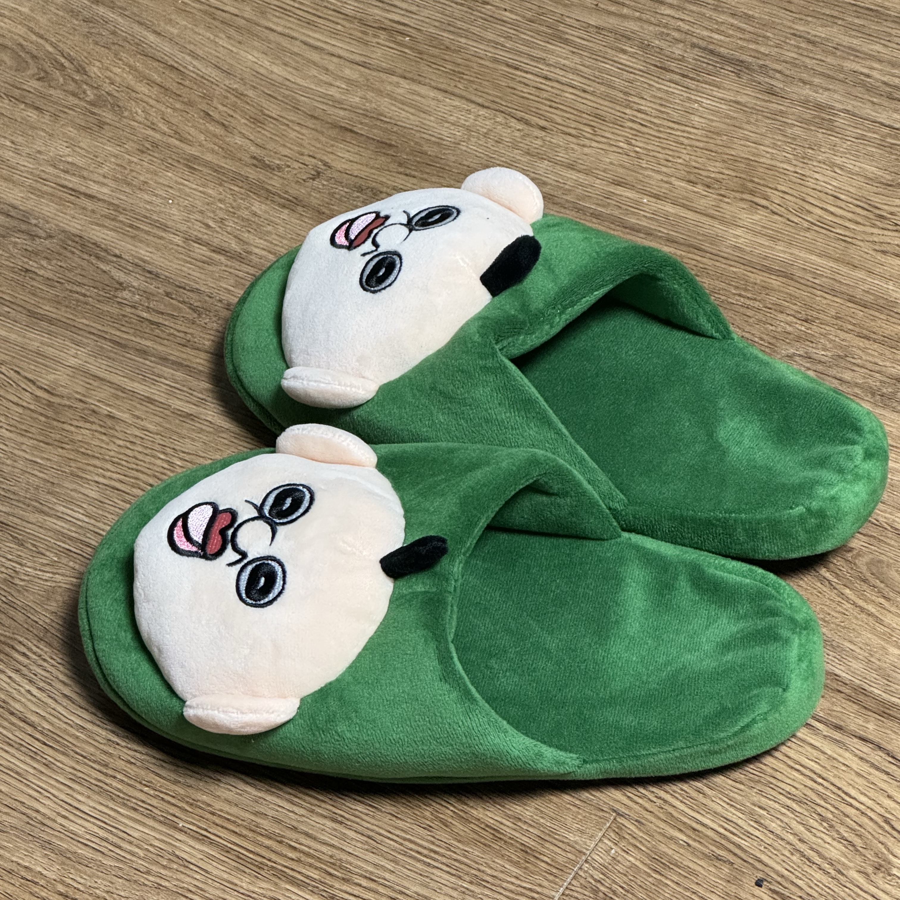 Bbangbbang Super Warm Slippers 착용 스타일