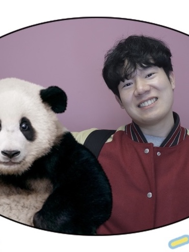 디스이즈네버댓 하라주쿠 래글런 바시티 자켓 레드 착용 스타일 - 1