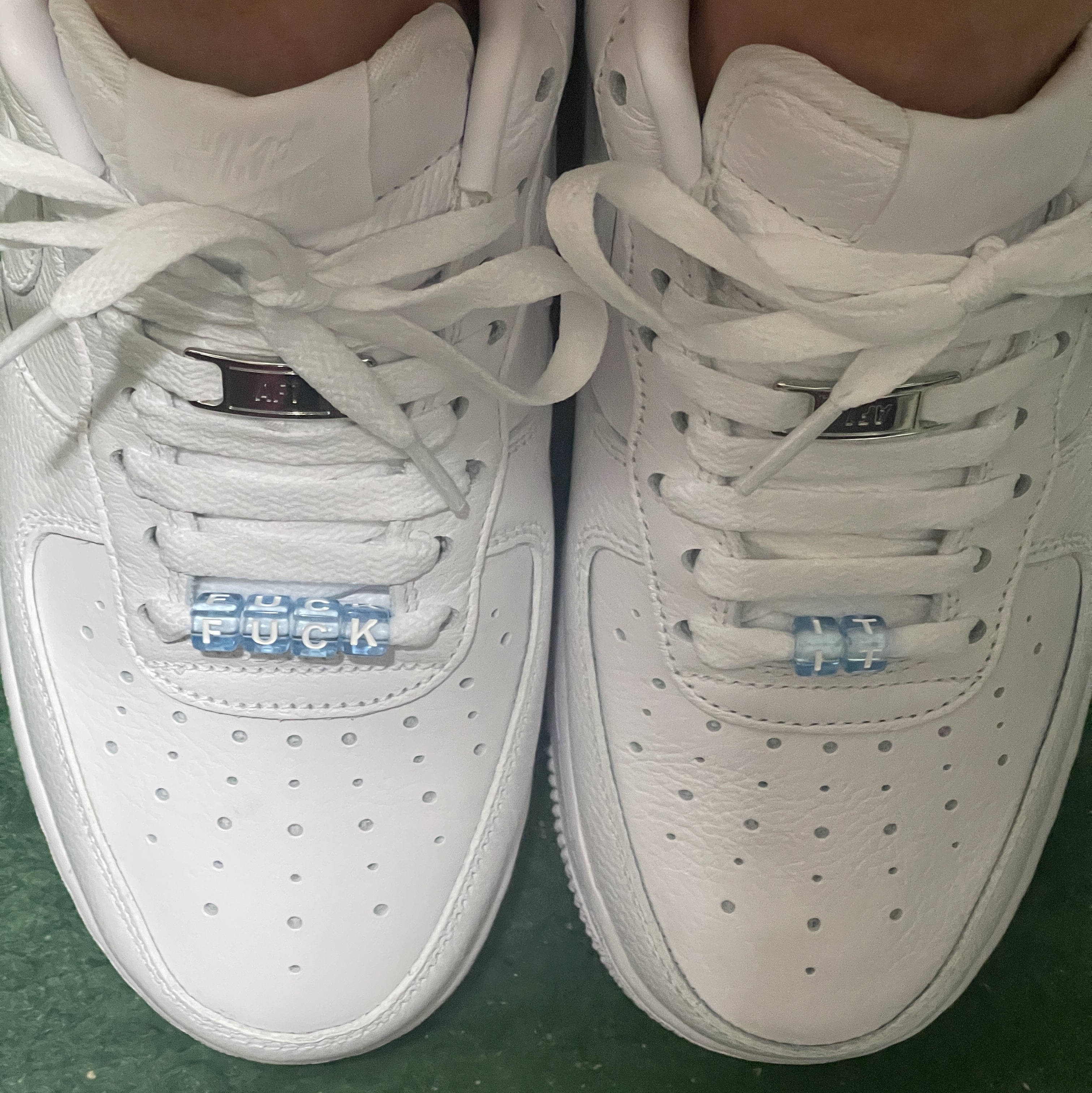 Nike x Drake Nocta Air Force 1 Low SP Certified Lover Boy White 착용 스타일