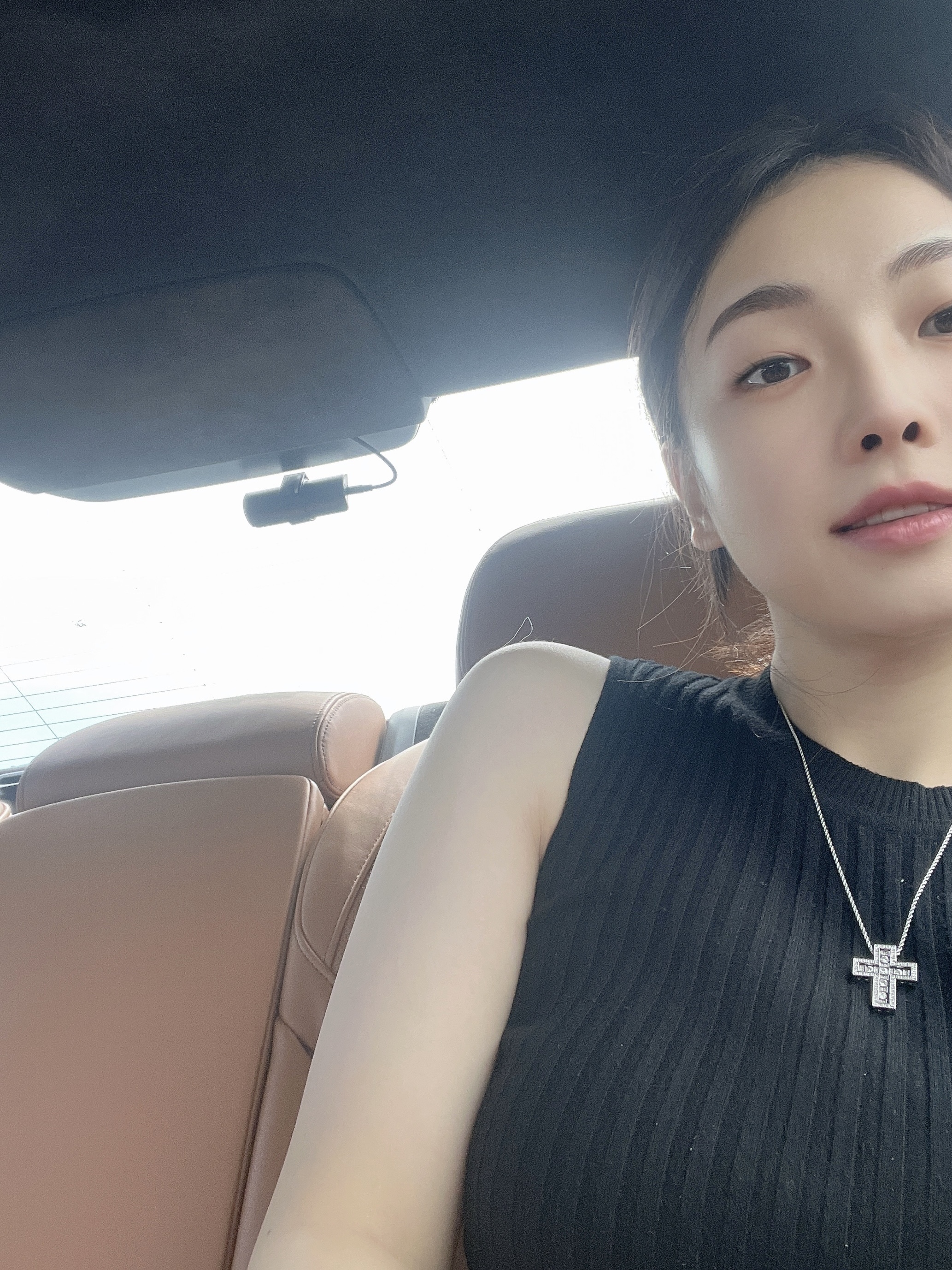 Damiani Belle Epoque Diamonds Necklace White Gold 착용 스타일