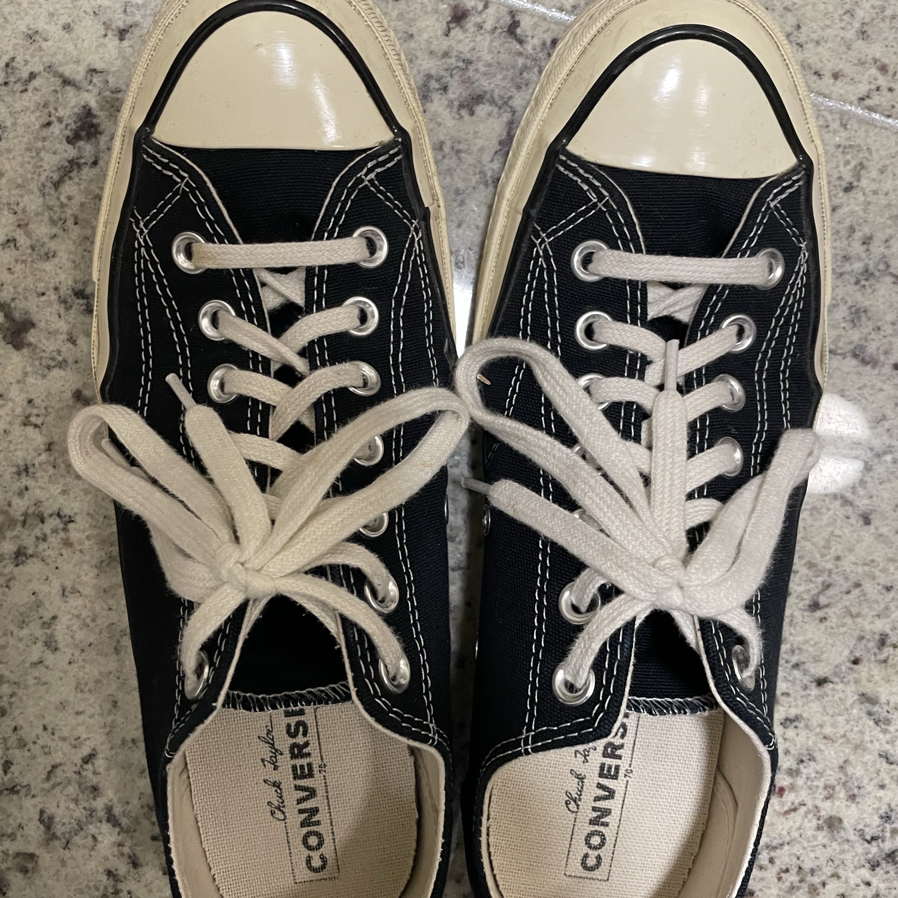 Converse Chuck 70 Ox Black - Standard 착용 스타일