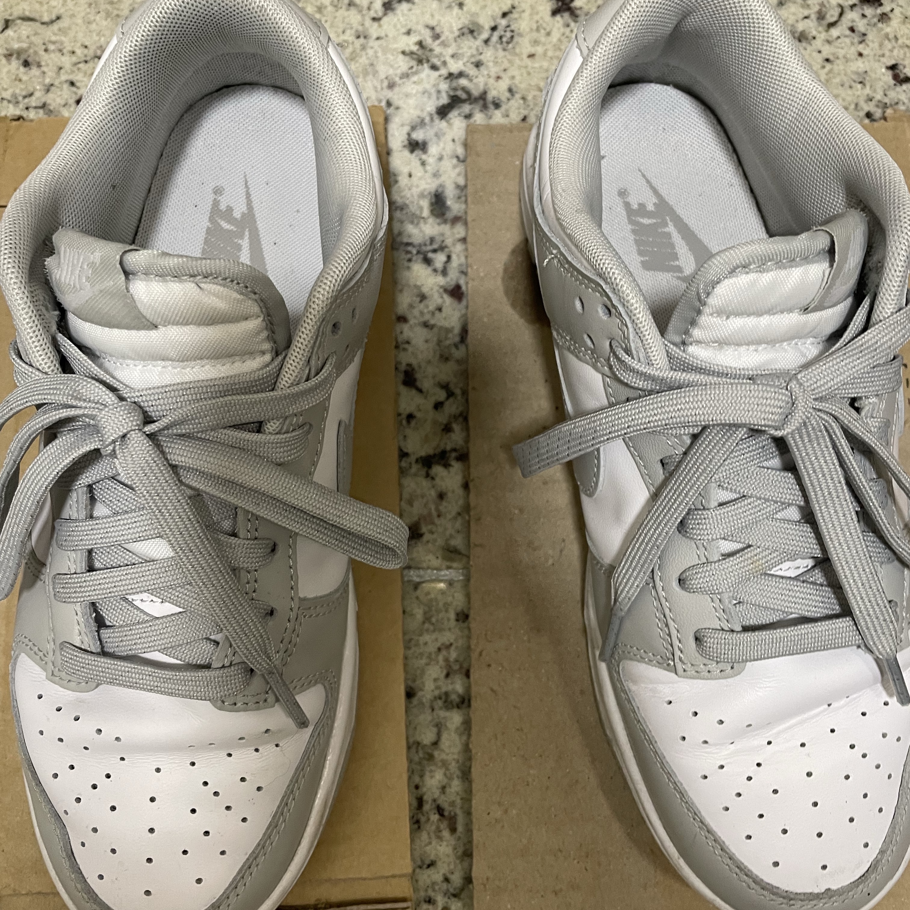 Nike Dunk Low Retro Grey Fog 착용 스타일