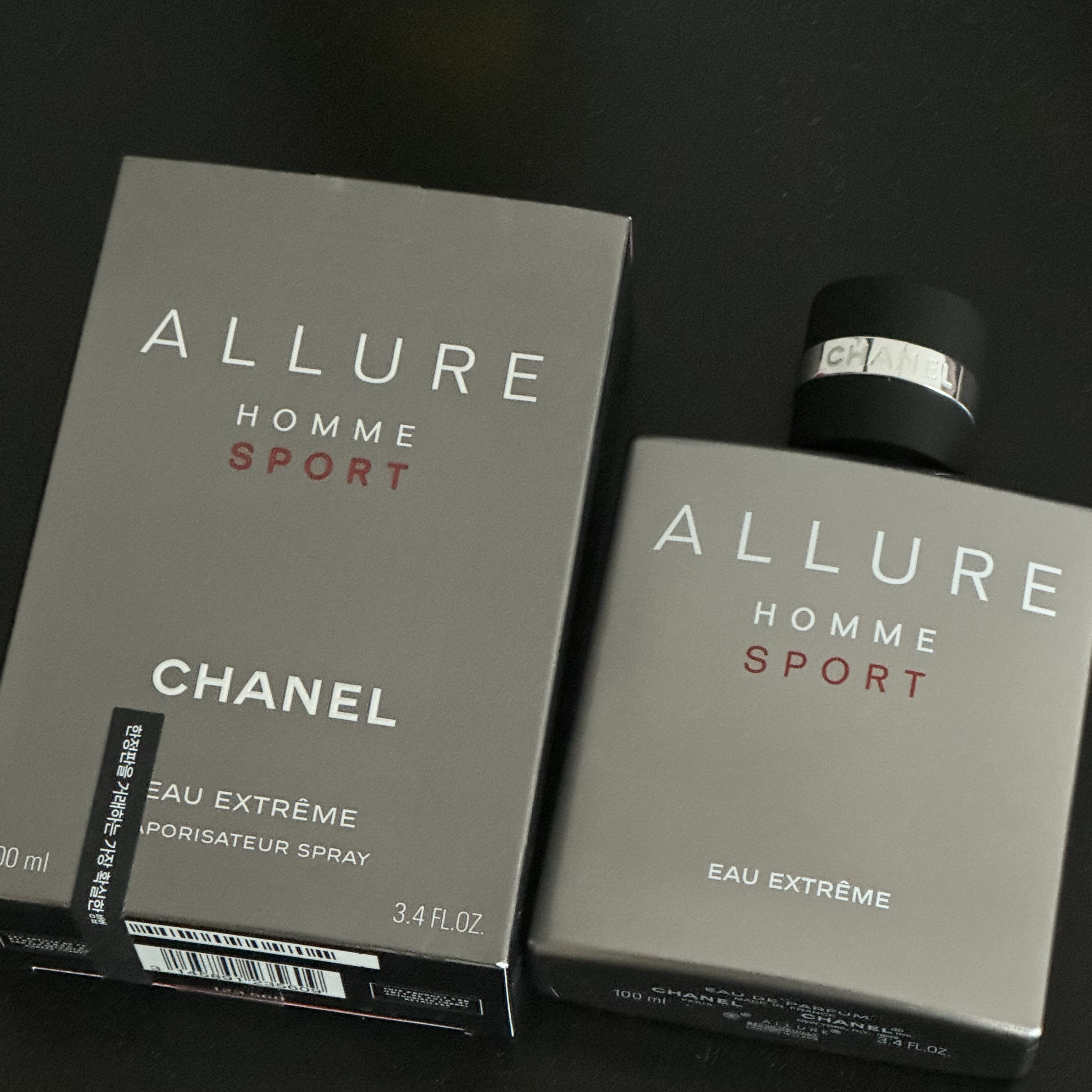 Chanel Allure Homme Sprort Eau Extreme Eau De Parfum 100ml 착용 스타일