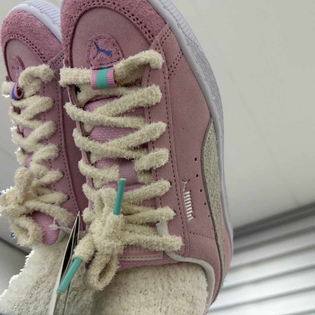 Puma x 8ENJAMIN Suede Pink Lavender 착용 스타일