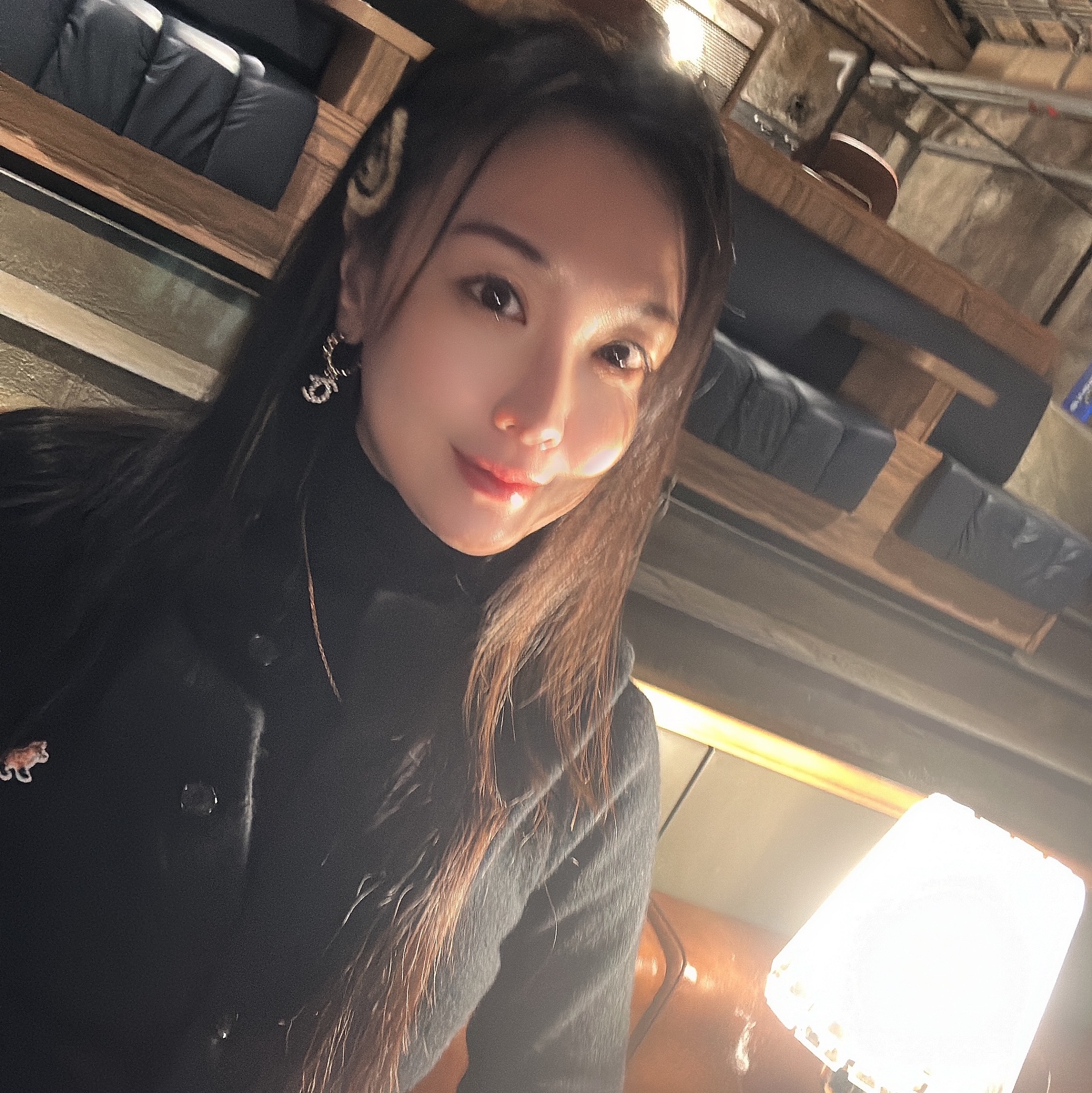 The North Face 1996 Eco Nuptse Jacket Black, (W) Maison Kitsune Baby Fox Patch R-Neck Fitted Cardigan Black 착용 스타일 - 2