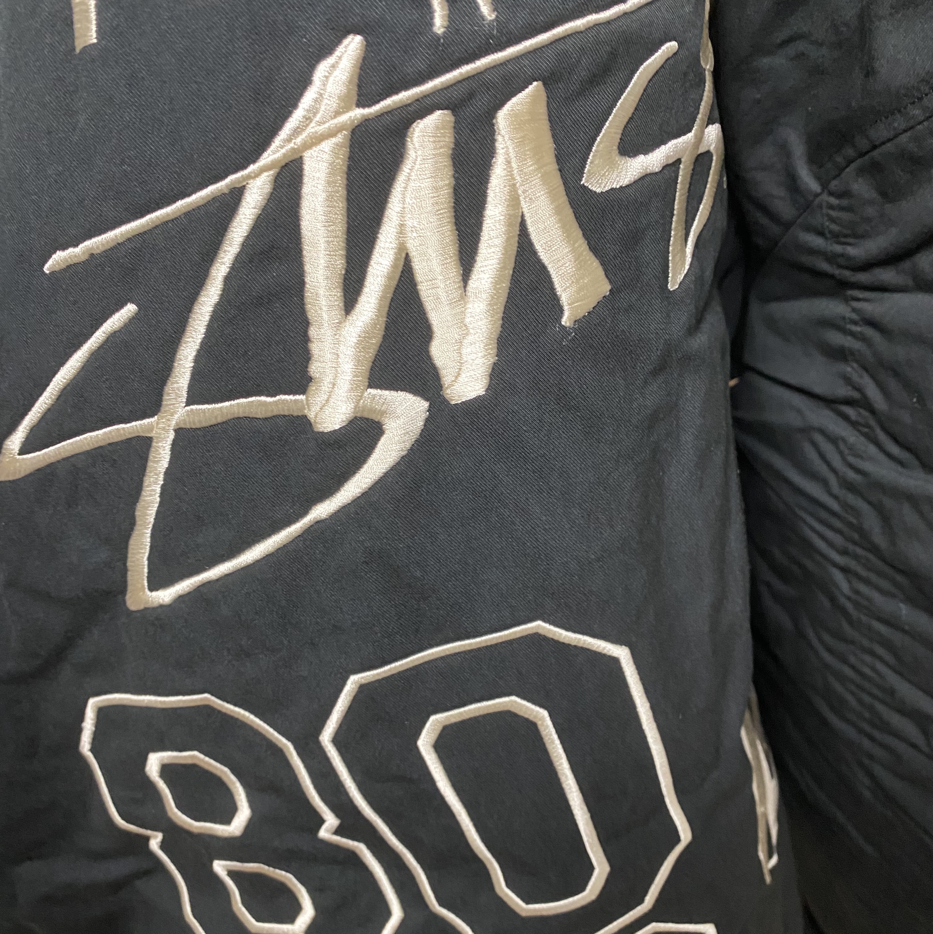 Nike x Stussy Reversible Jacket Black (FJ9153-010) 착용 스타일