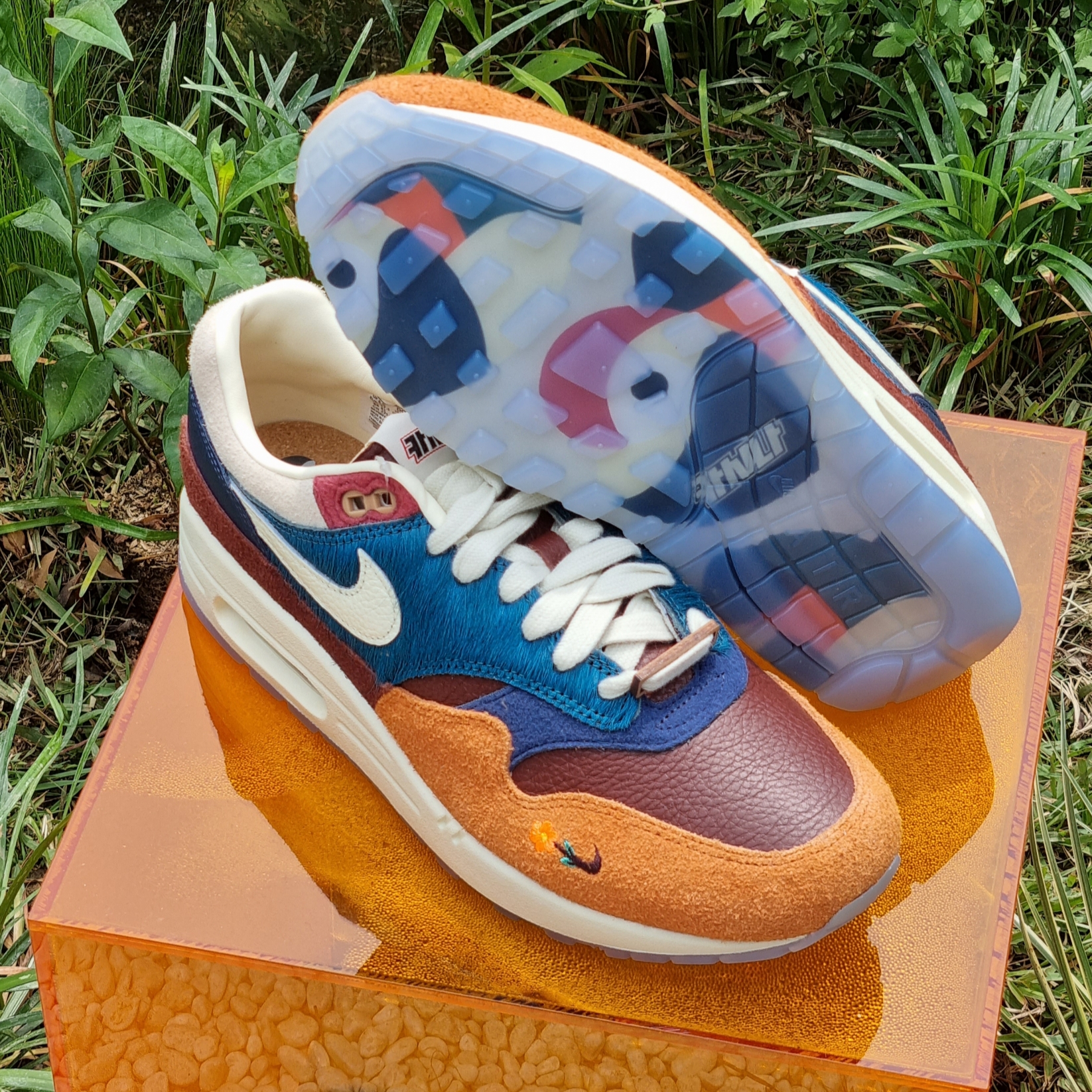 Nike x Kasina Air Max 1 SP Won-Ang Orange 착용 스타일