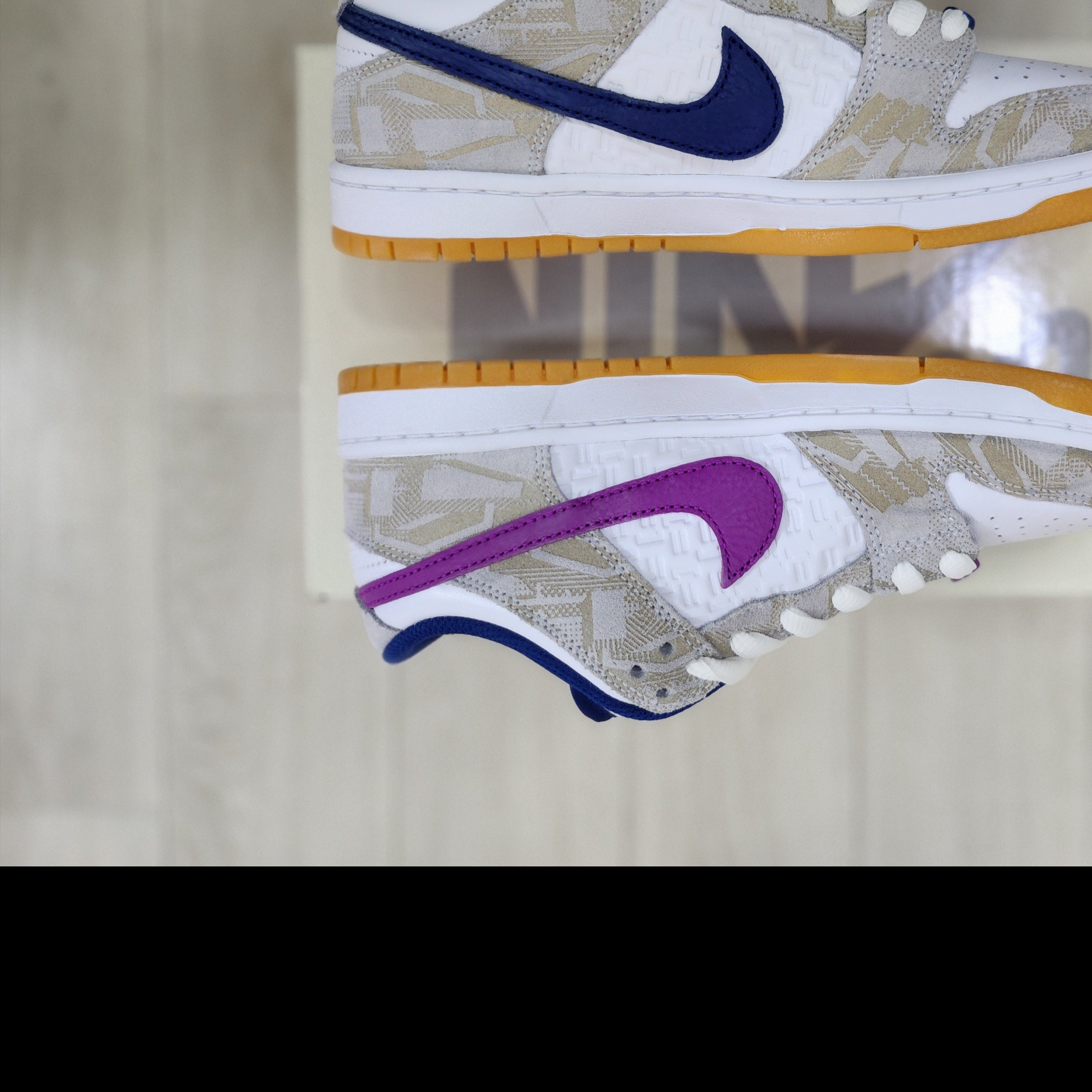 Nike x Rayssa Leal SB Dunk Low PRM Pure Platinum Vivid Purple 착용 스타일 - 5