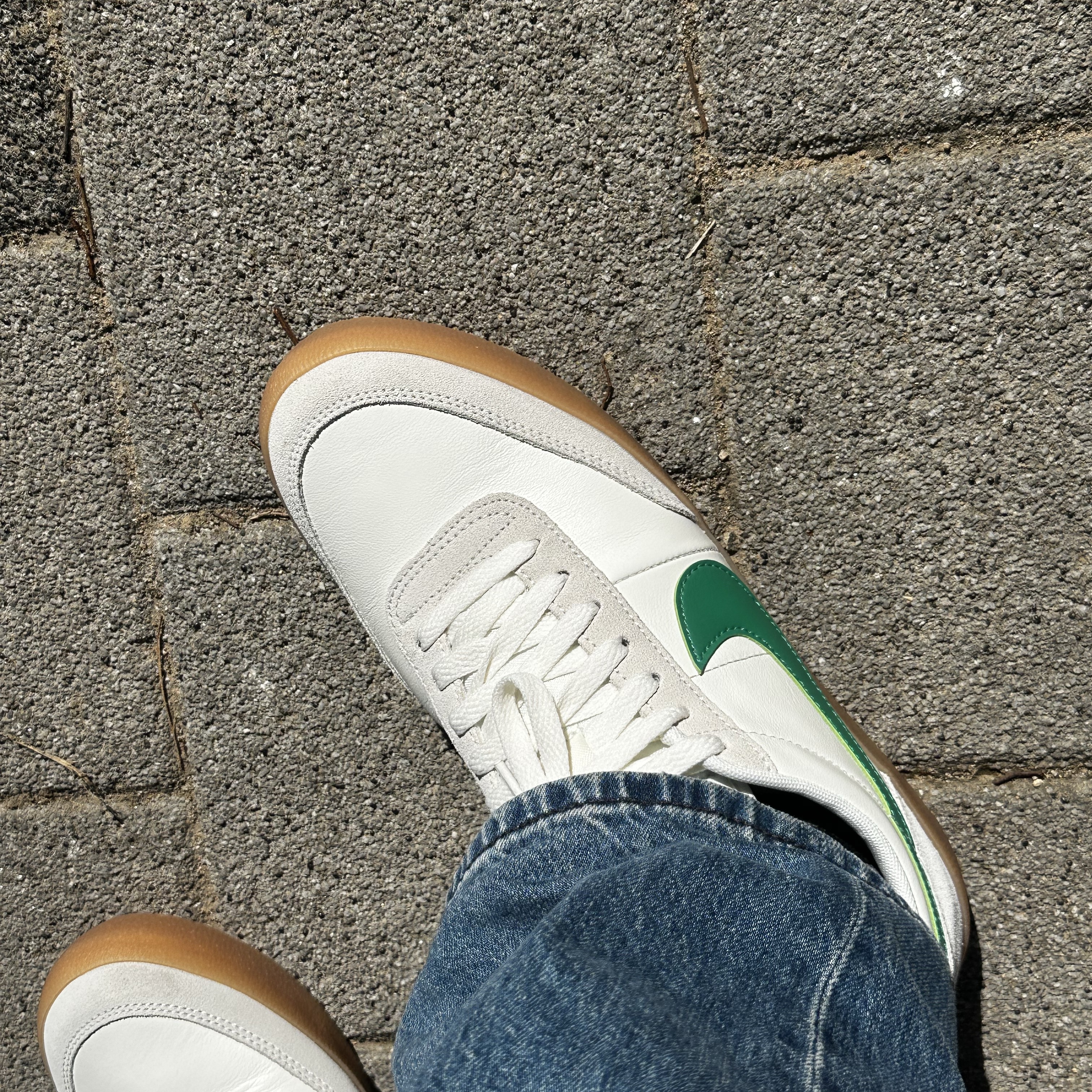 Nike x J.Crew Killshot 2 Lucid Green 착용 스타일