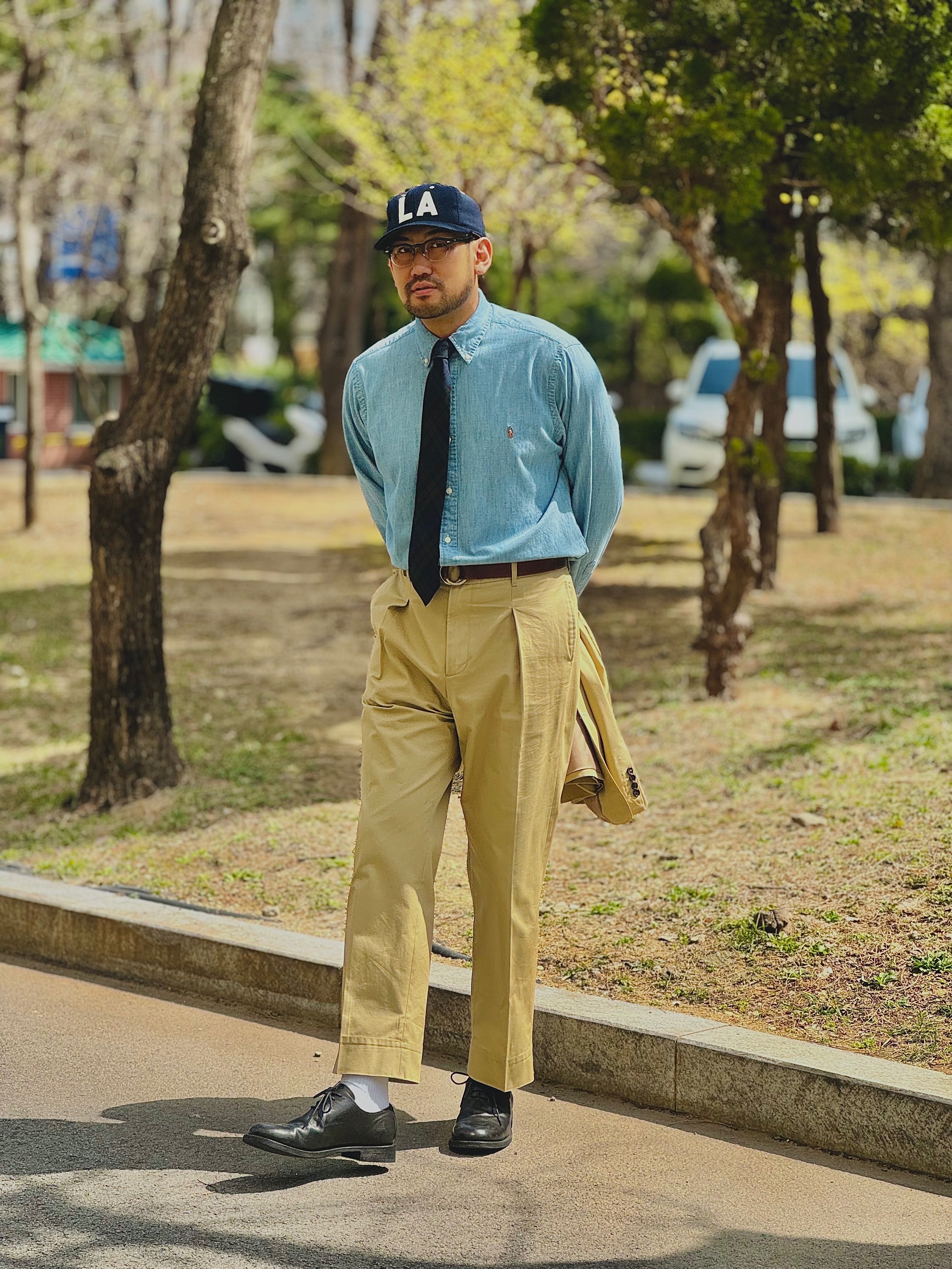 Kinchi Grainy - 547 (a) Vibram Black, Omega Seamaster Diver 300M Co Axial Master Chronometer Steel Blue 착용 스타일 - 1