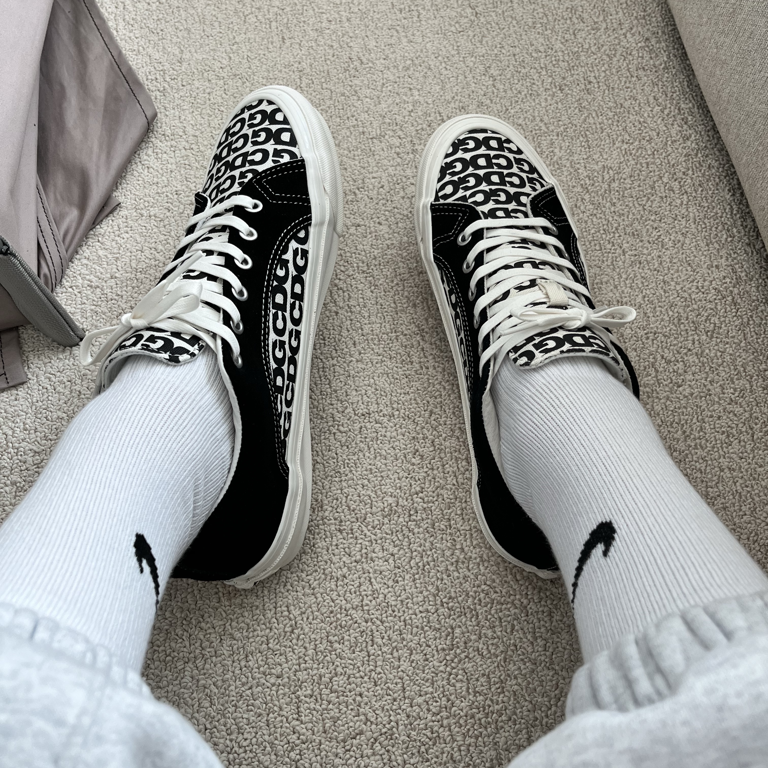 Vans Vault x CDG Lampin LX 2021 착용 스타일
