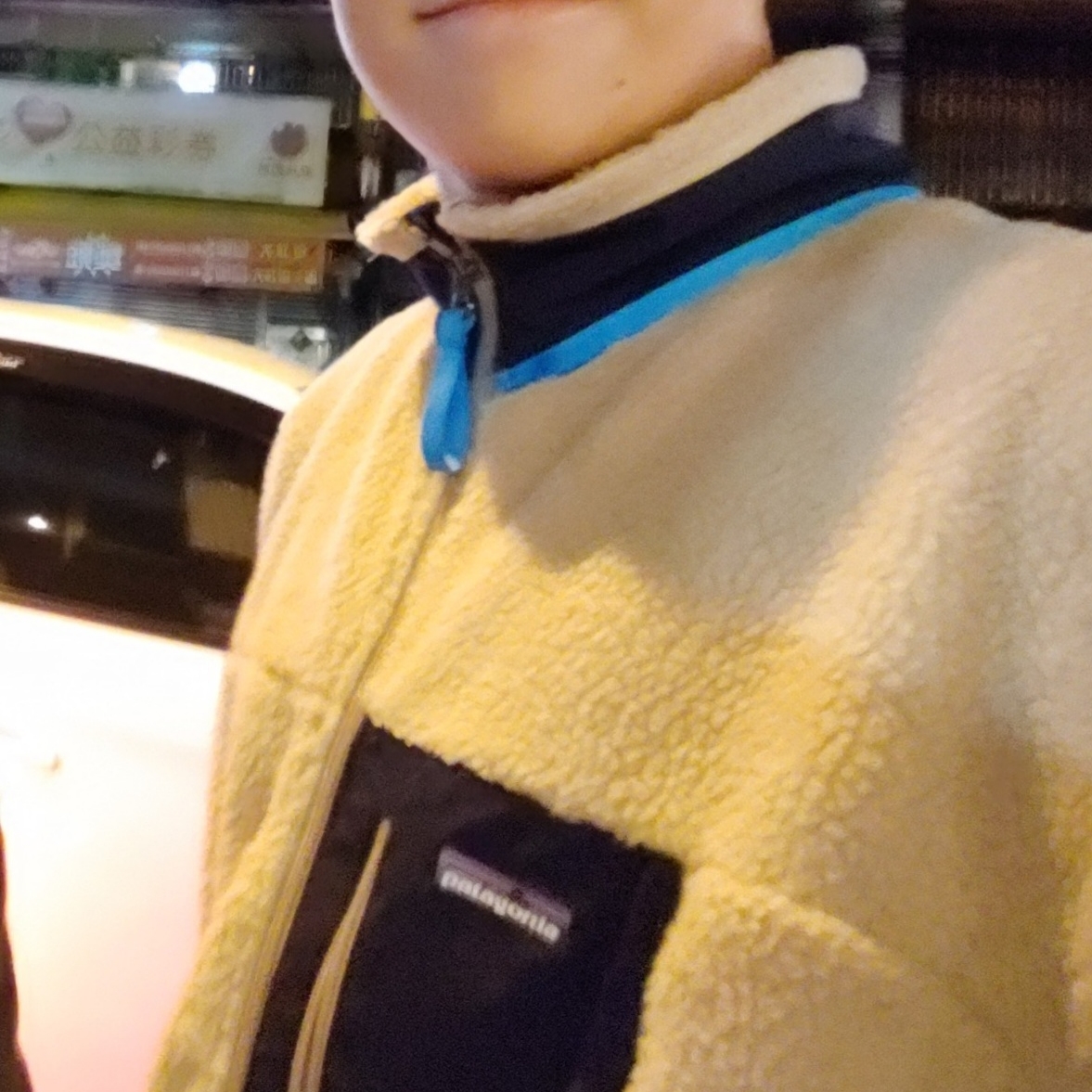 Patagonia Classic Retro-X Jacket Natural 착용 스타일