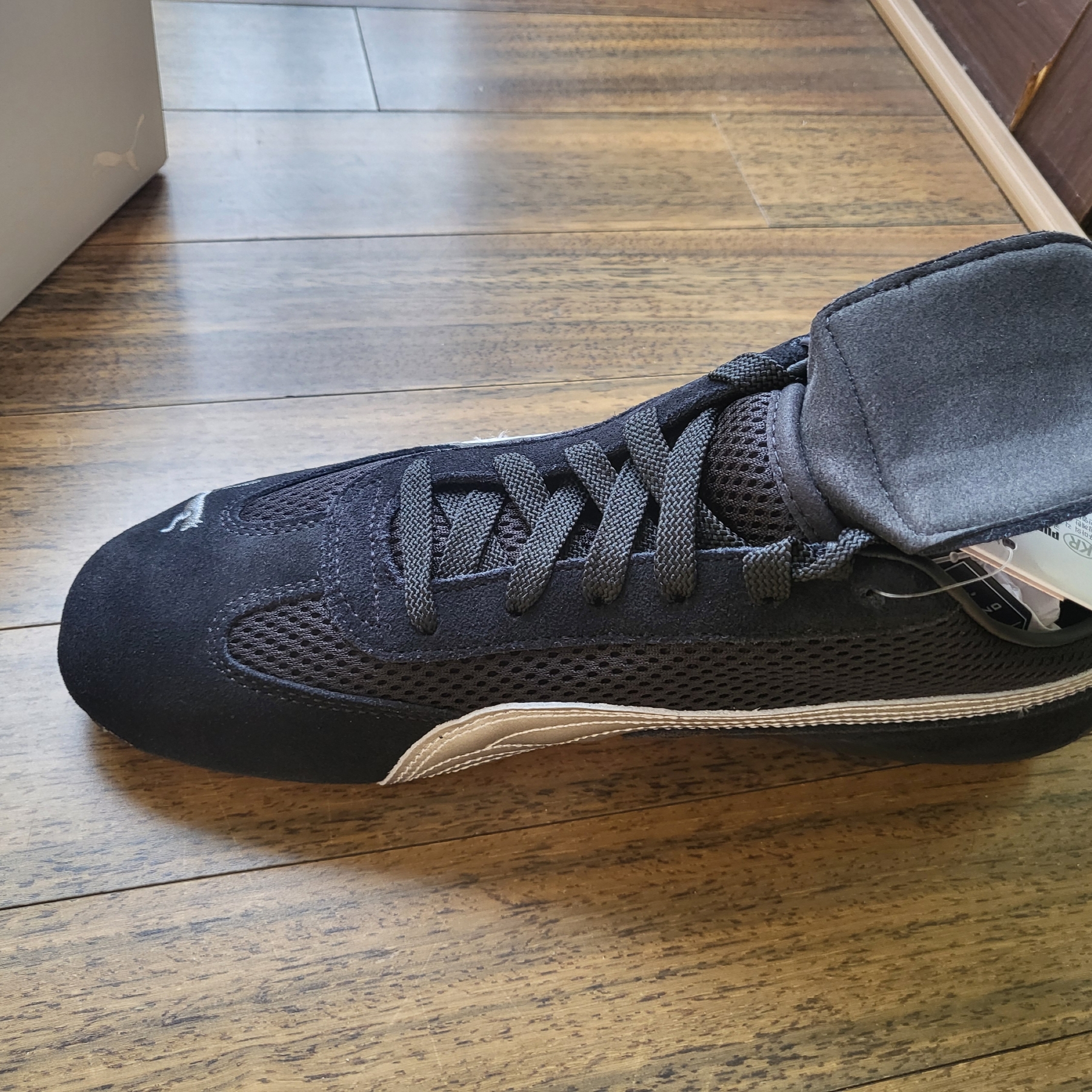 Puma x Open Yy Speedcat Black Shadow Gray 착용 스타일 - 2