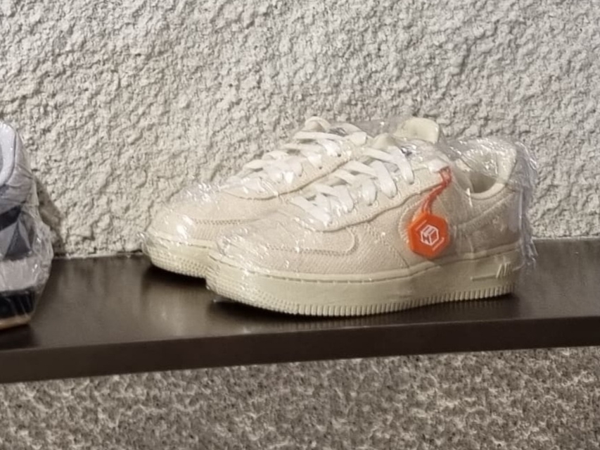(PS) Nike x Stussy Force 1 Low Fossil 착용 스타일