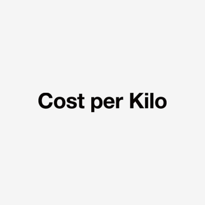 코스트퍼킬로(Cost per Kilo)