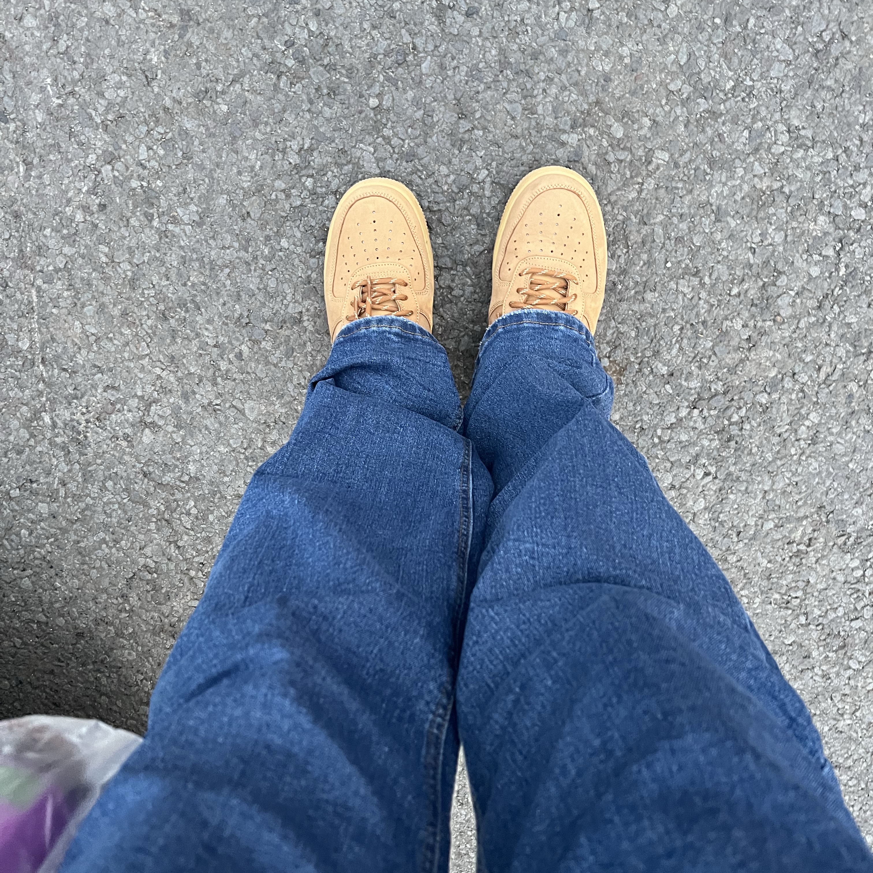 Nike Air Force 1 '07 WB Flax 착용 스타일 - 2