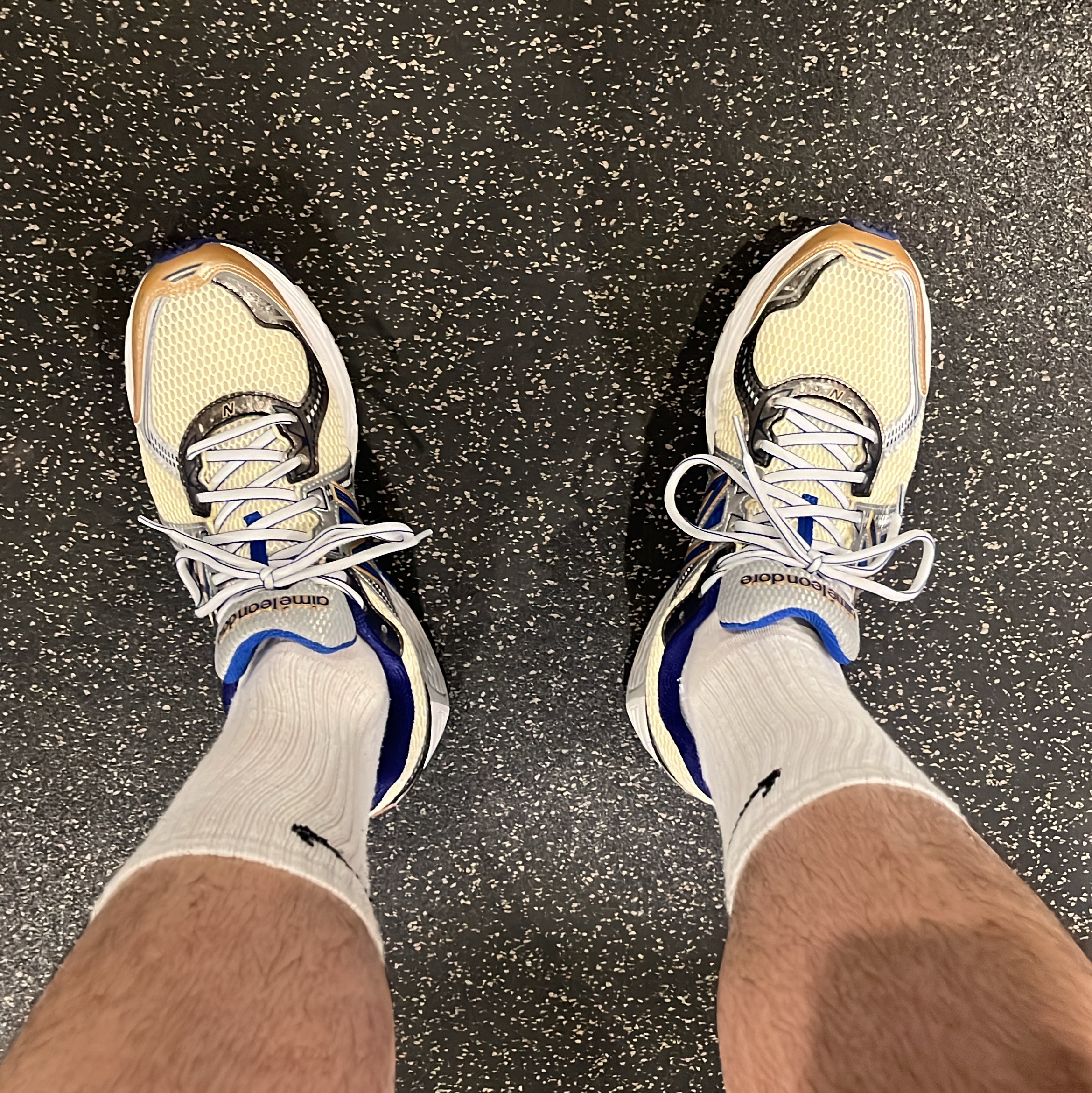 New Balance x Aime Leon Dore 860v2 Blue 착용 스타일