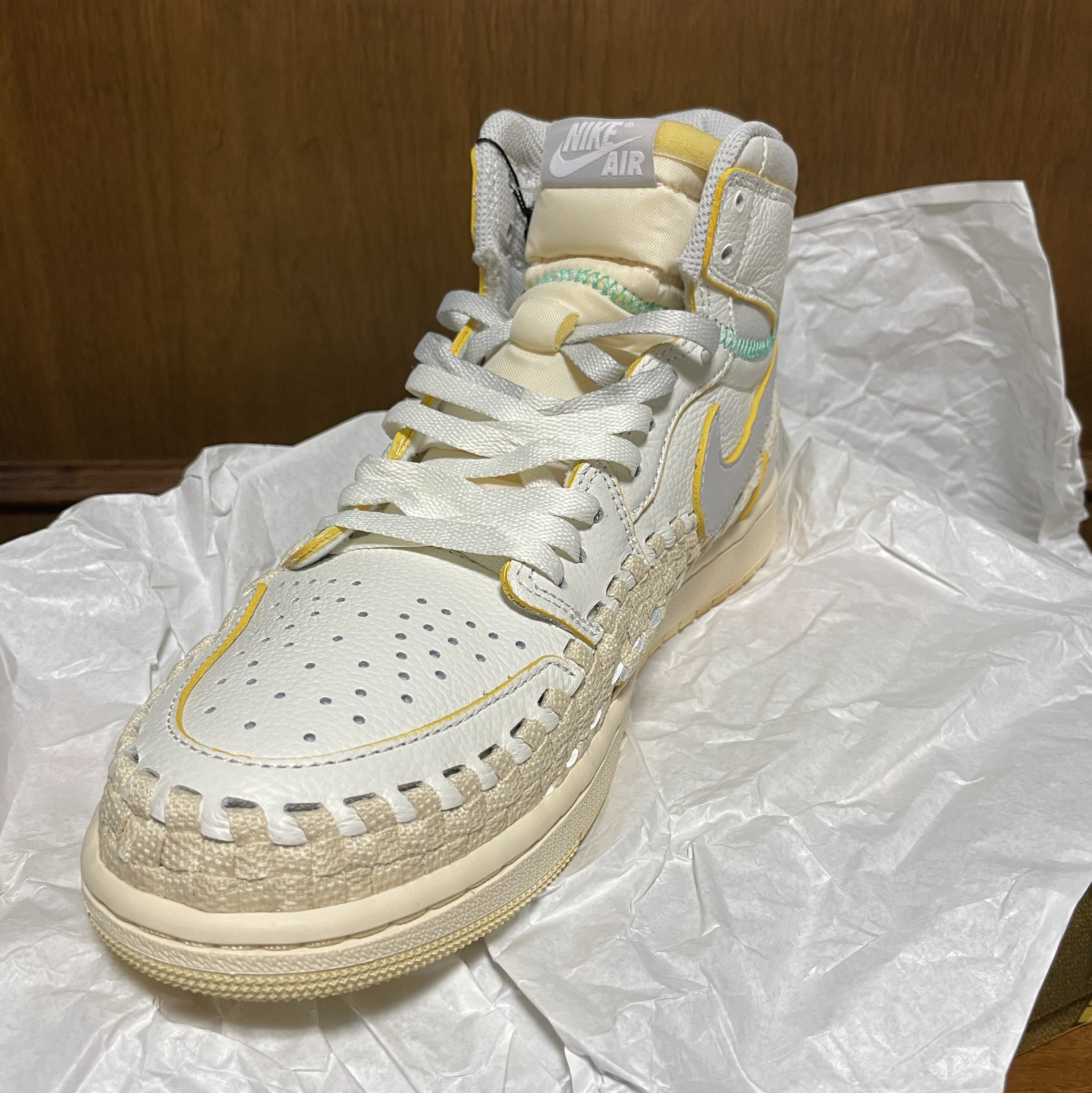 Jordan 1 x Bephies Beauty Supply x Union Retro High OG SP Summer '96 착용 스타일 - 1
