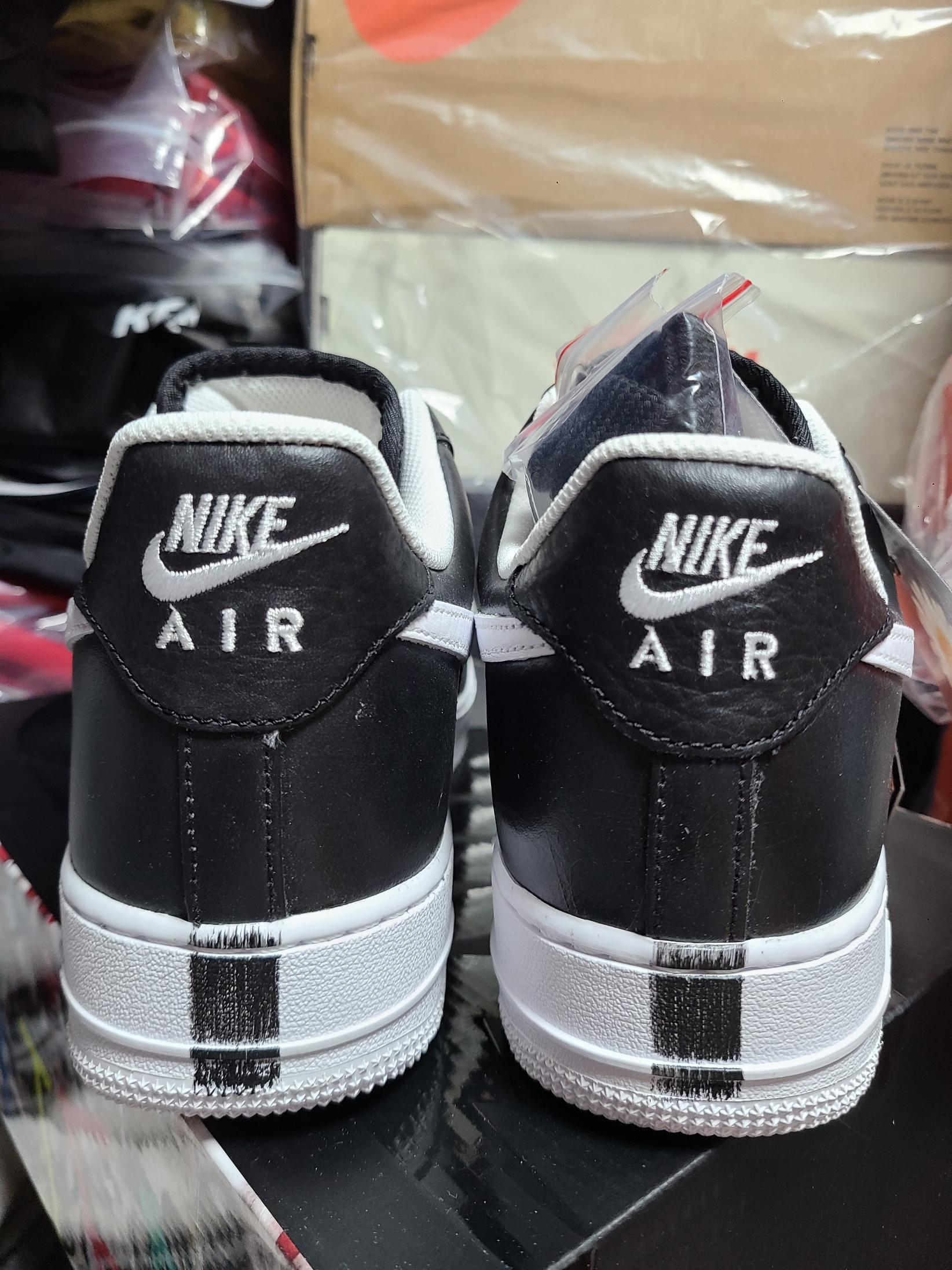Nike x Peaceminusone Air Force 1 Low Para-Noise 착용 스타일 - 4