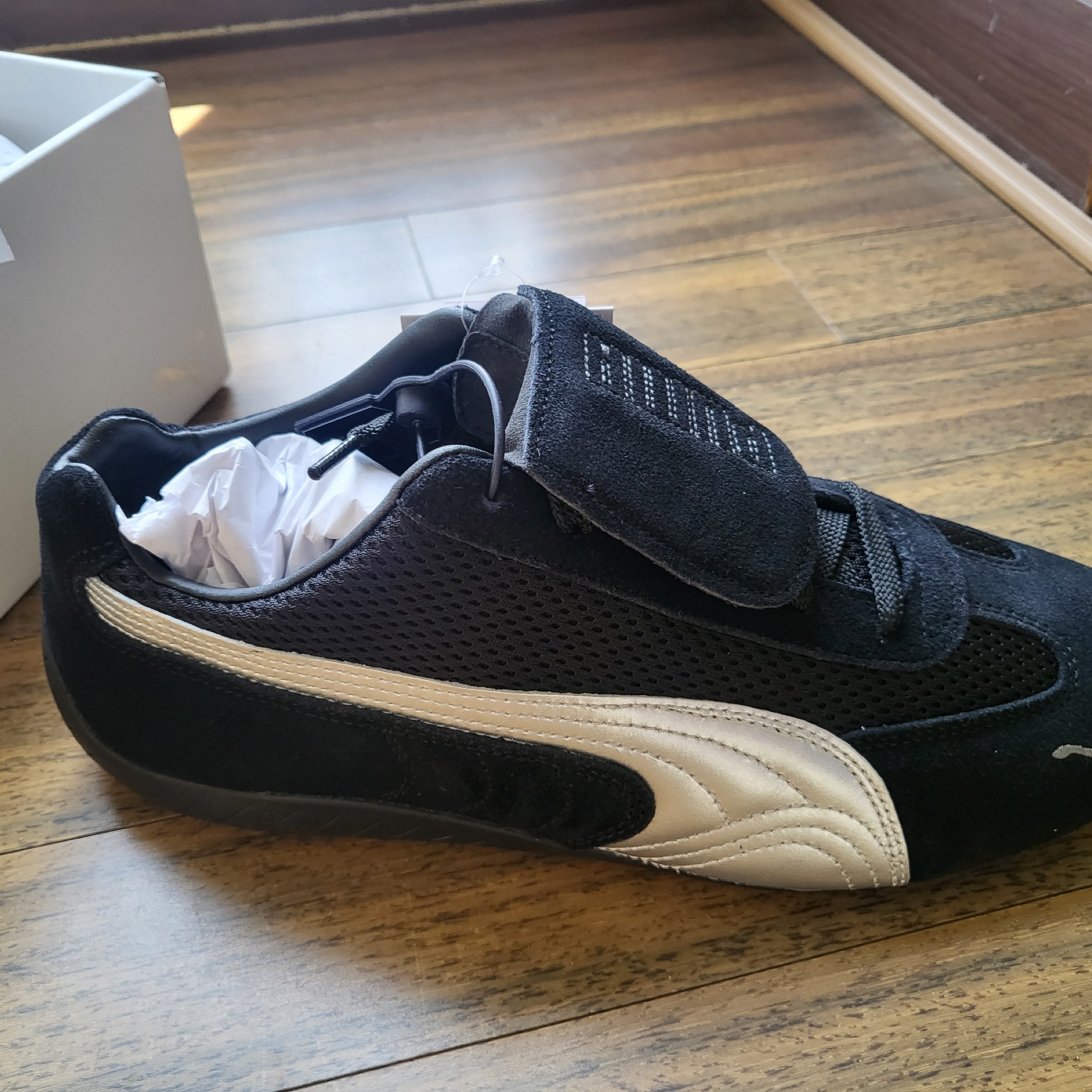 Puma x Open Yy Speedcat Black Shadow Gray 착용 스타일 - 4