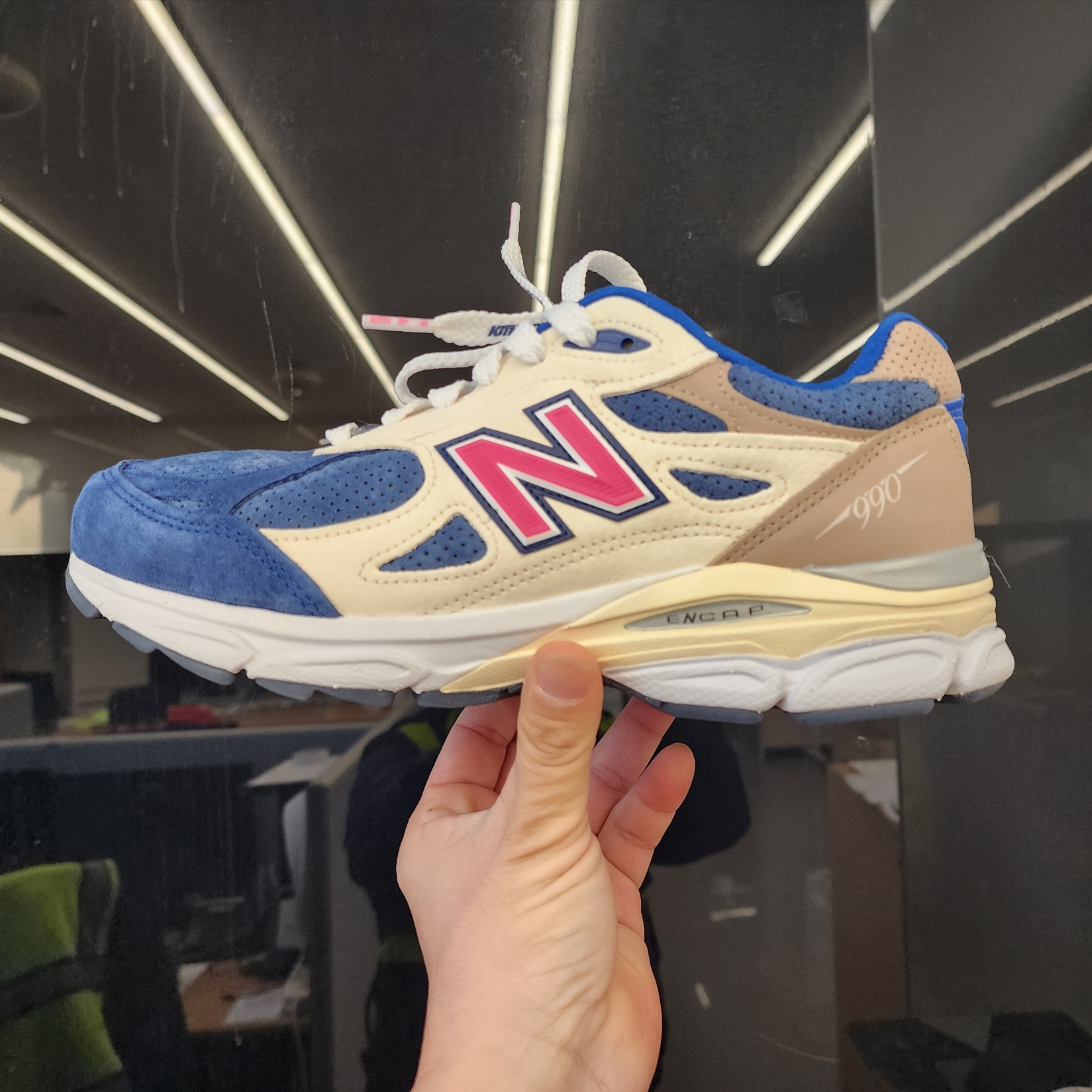 New Balance x Kith 990v3 Made in USA Daytona 착용 스타일