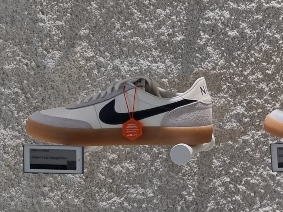 Nike x J.Crew Killshot 2 Sail Midnight Navy 착용 스타일