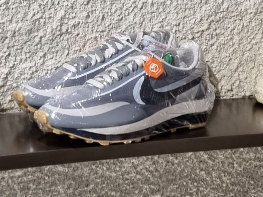 Nike x Sacai x Clot LDWaffle Cool Grey 착용 스타일