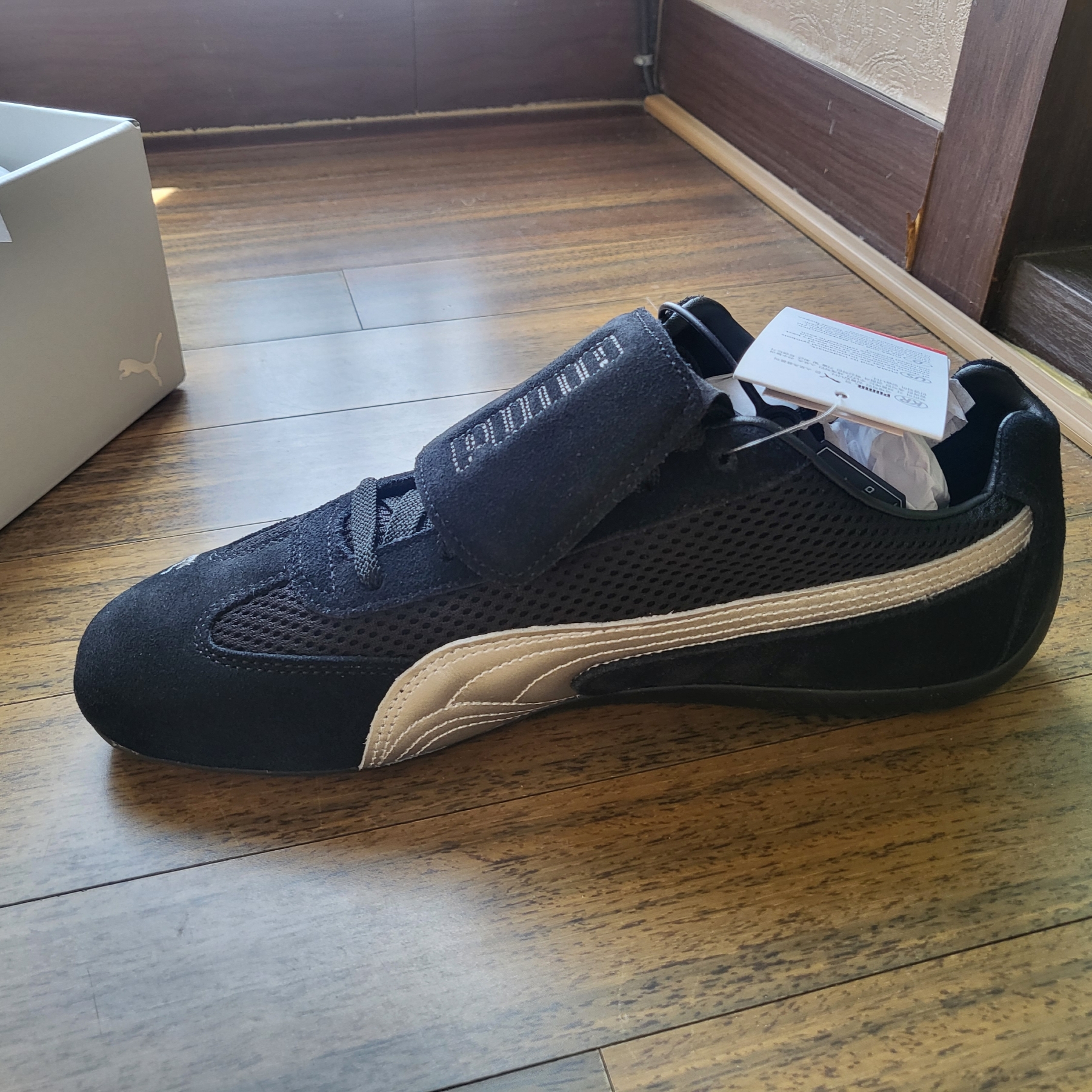 Puma x Open Yy Speedcat Black Shadow Gray 착용 스타일 - 3