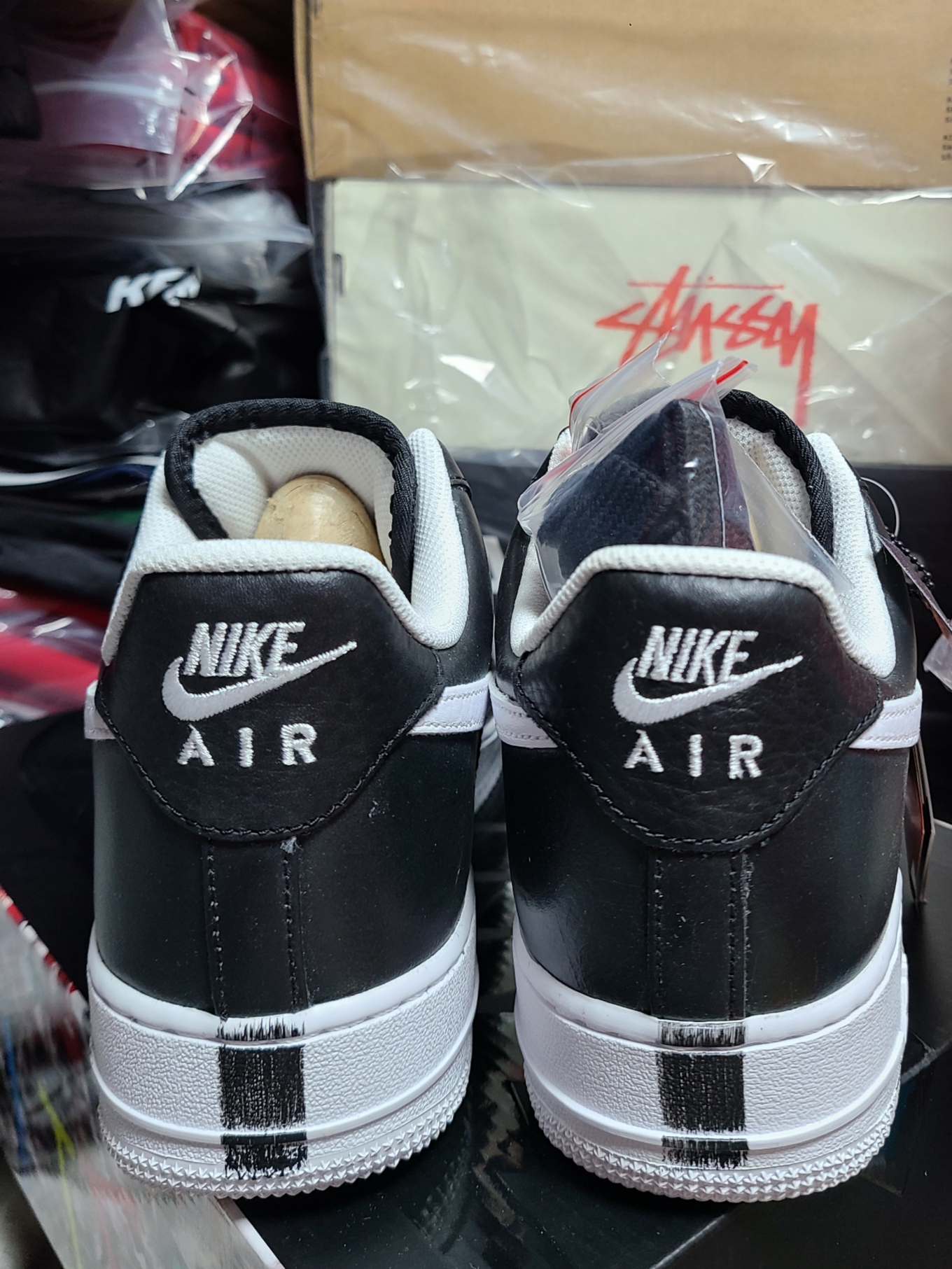 Nike x Peaceminusone Air Force 1 Low Para-Noise 착용 스타일 - 5