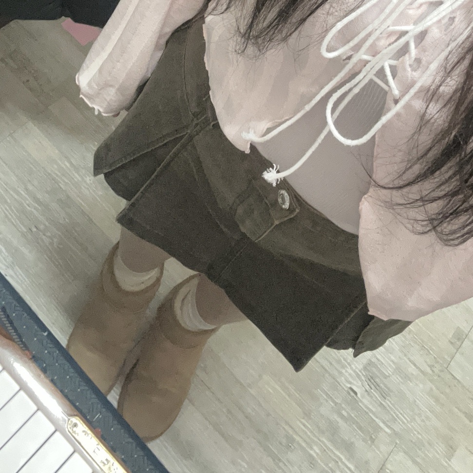 (W) UGG Classic Mini II Boots Chestnut 착용 스타일