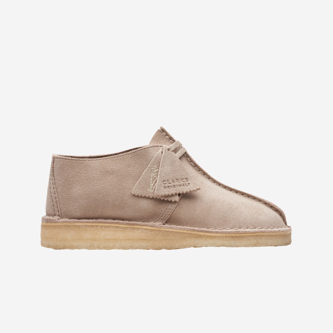 Clakrs Women Desert Trek Suede Sand 상세 이미지 1