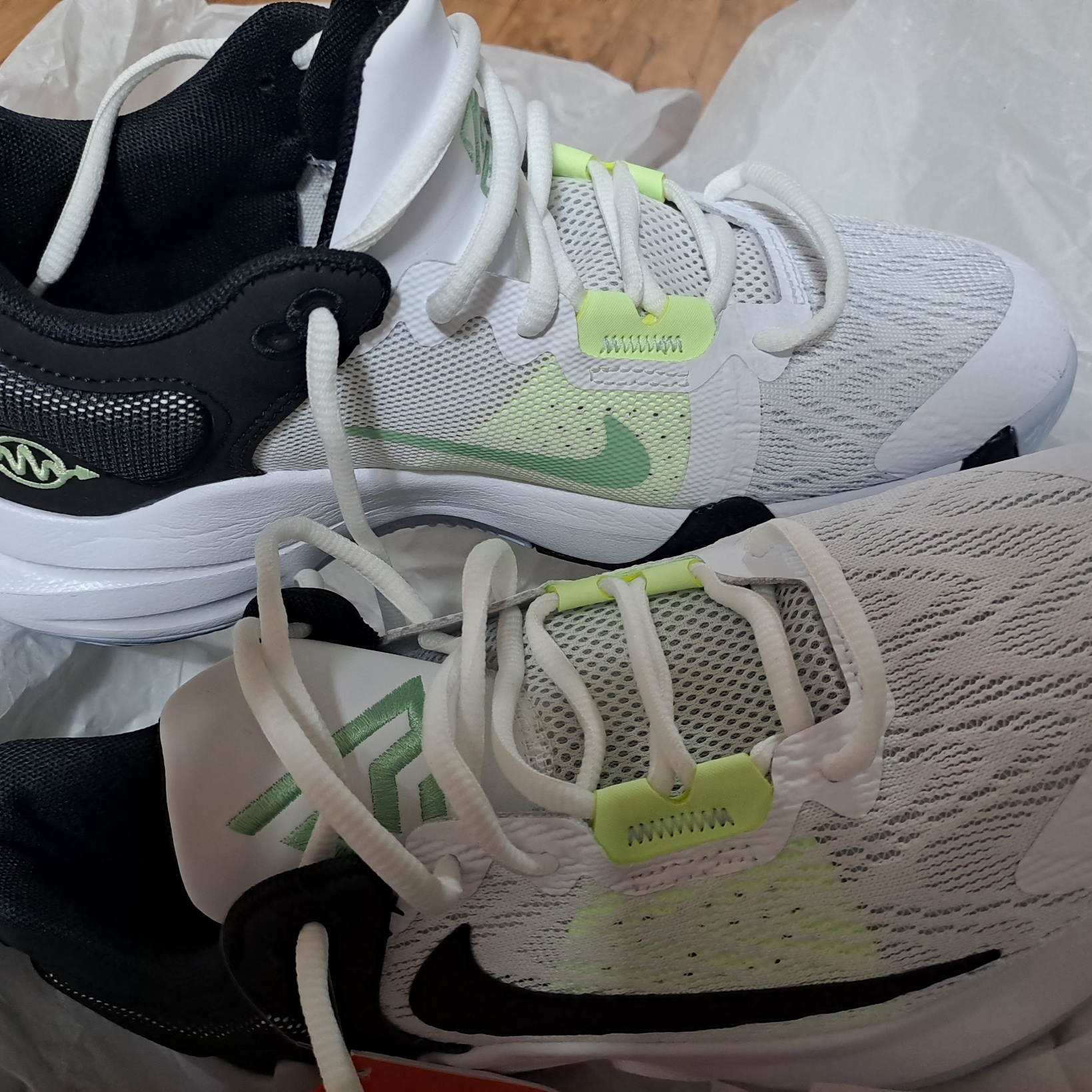Nike Giannis Immortality 2 EP White Black 착용 스타일 - 3