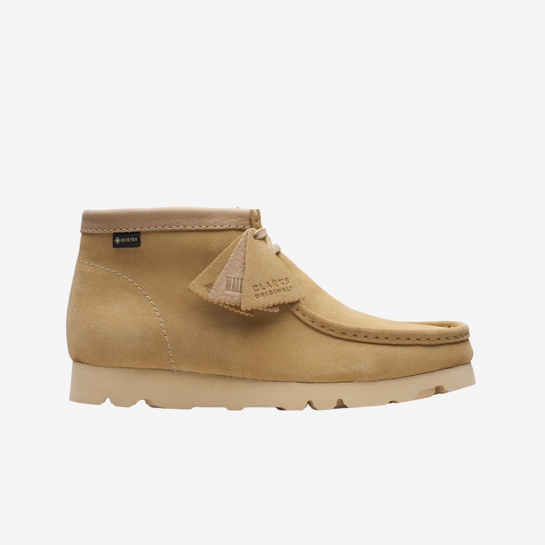 Clarks Wallabee Boot GTX Suede Maple 상세 이미지 1