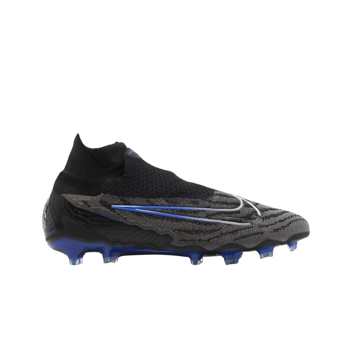 Nike Gripknit Phantom GX Elite Dynamic Fit FG Black Hyper Royal 상세 이미지 1