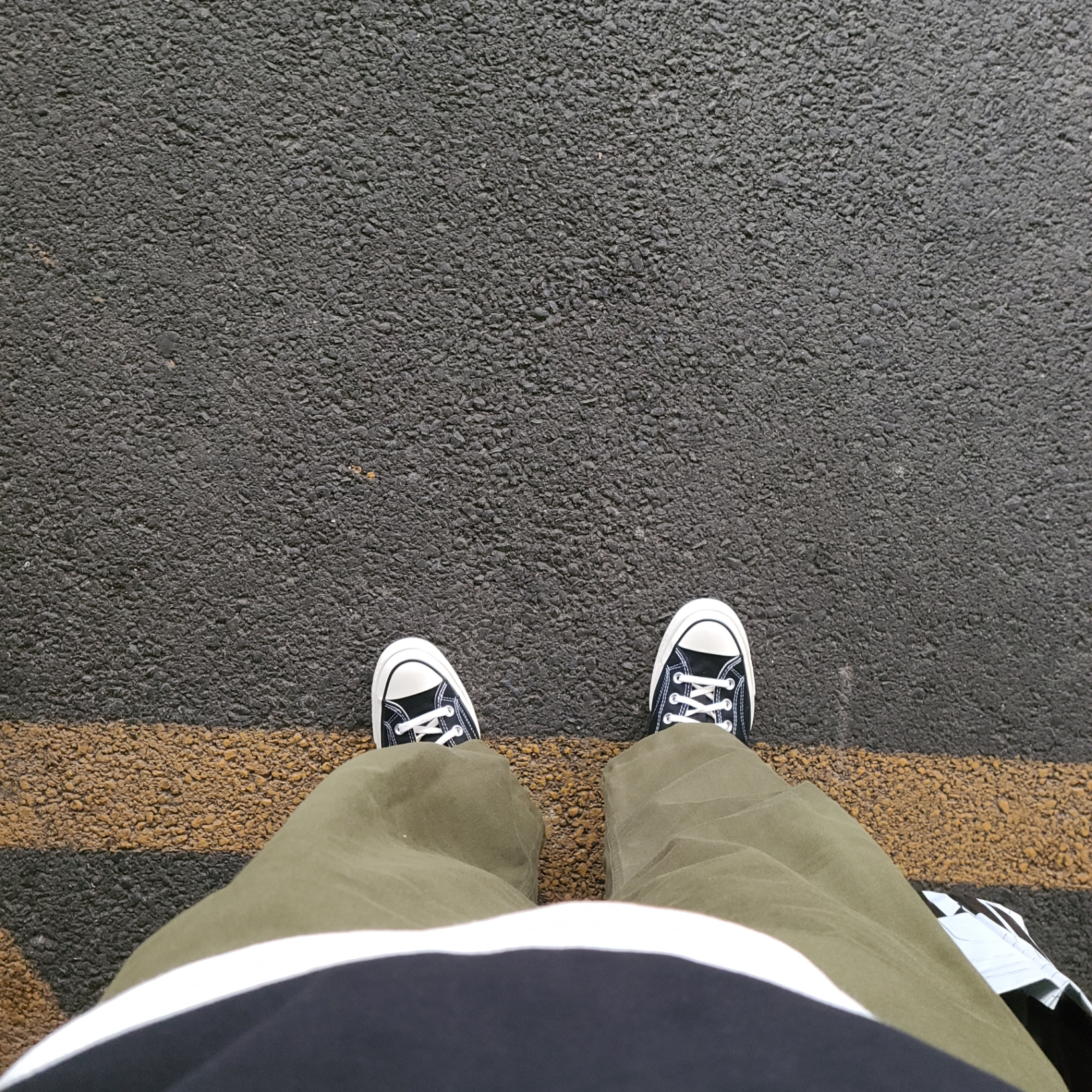 Converse Chuck 70 Ox Black - Standard 착용 스타일