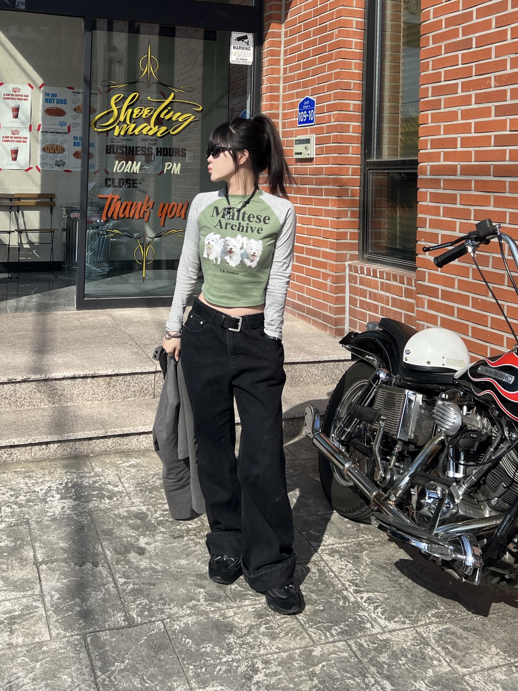 Sentiments No.461 Necklace Black, Nike x Comme des Garcons Homme Plus Air Max 95 Black 착용 스타일 - 3