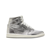 (W) Jordan 1 Retro High OG Metallic Silver Sail