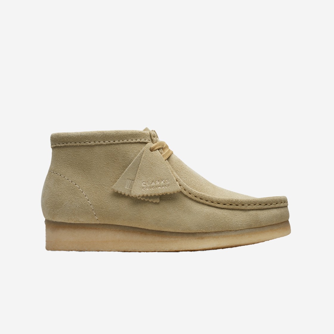 Clarks Women Wallabee Boot Suede Maple 상세 이미지 1