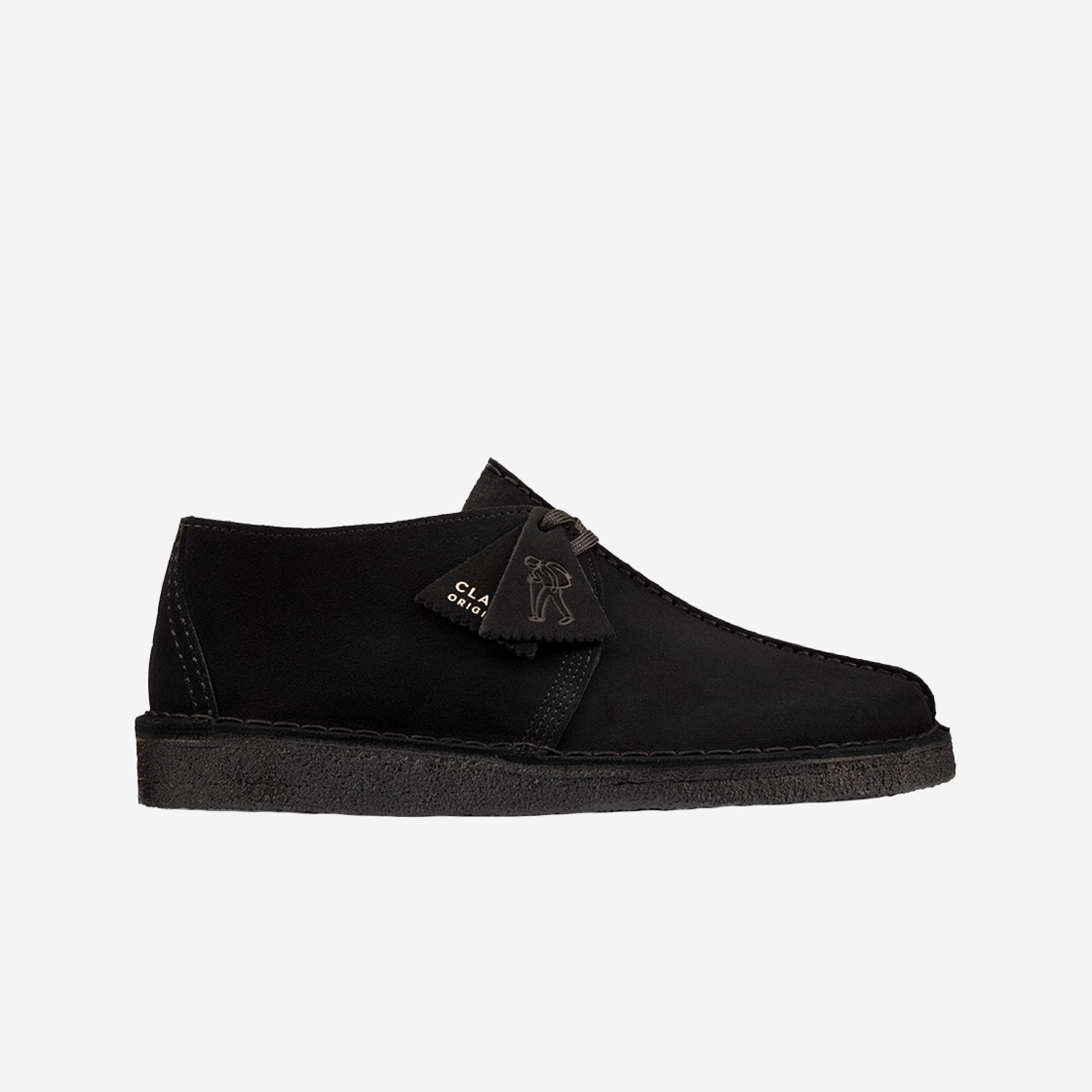 Clarks Desert Trek Suede Black 상세 이미지 1