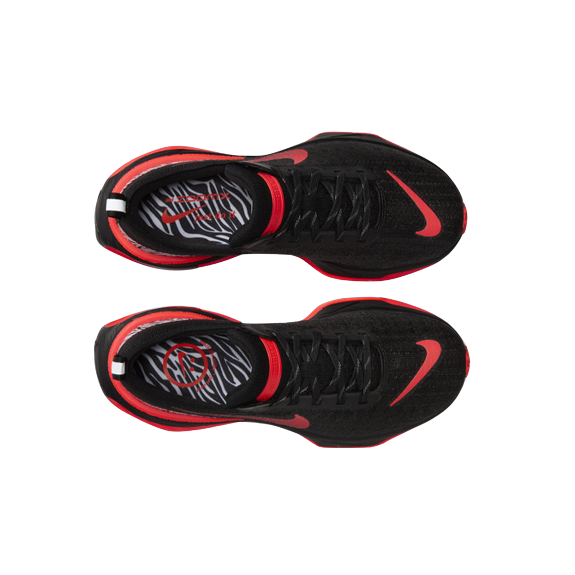 (W) 나이키 줌X 인빈시블 런 플라이니트 3 블랙 브라이트 크림슨((W) Nike ZoomX Invincible Run Flyknit 3 Black Bright Crimson) - 2