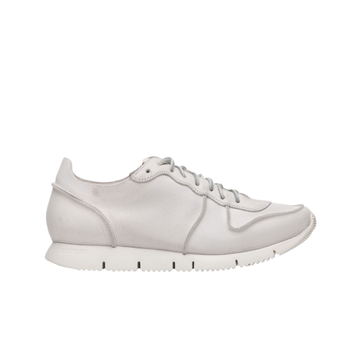B9710BIAN-03 Buttero Bianchetto Leather Cerrera Sneakers White