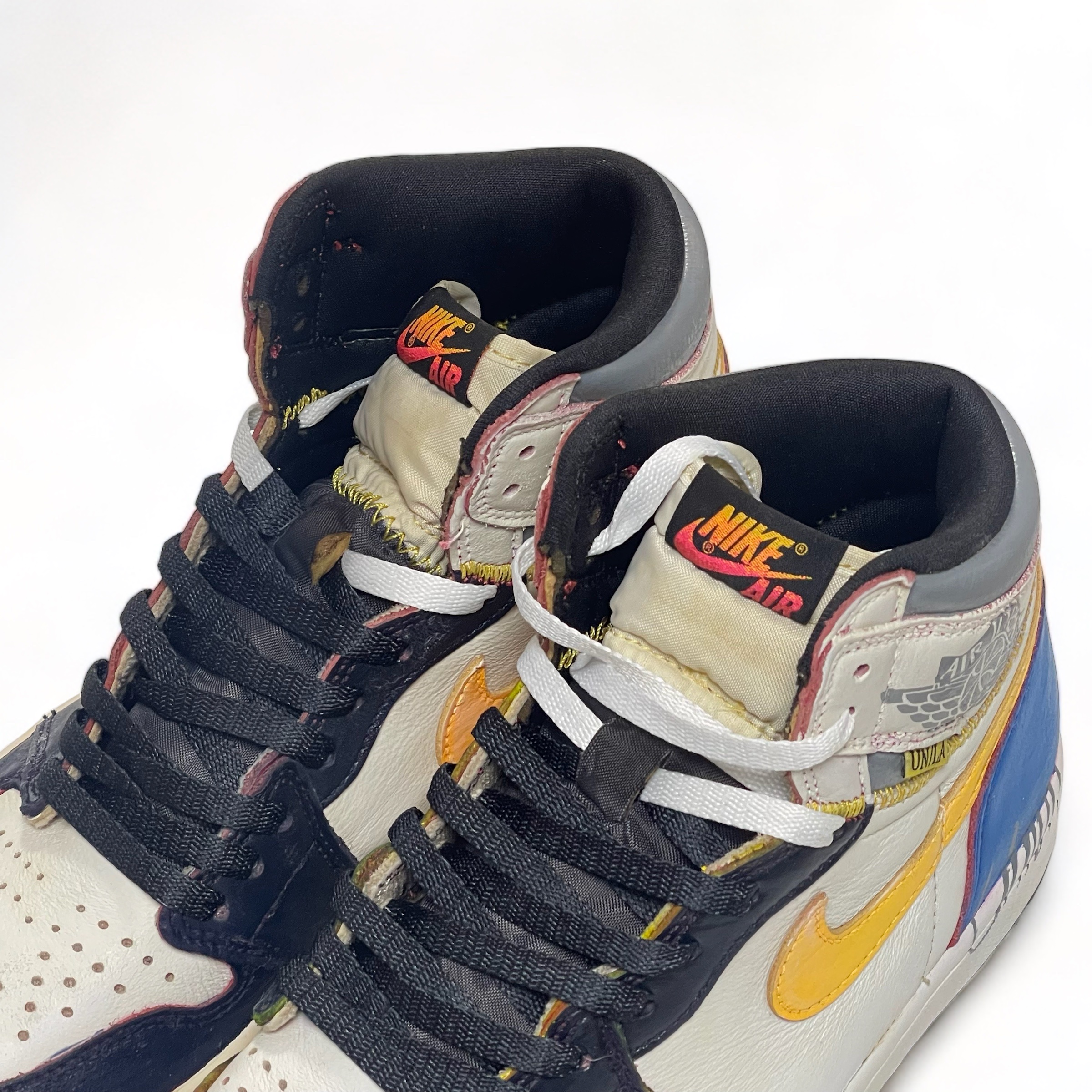 Jordan 1 Retro High OG Light Fusion Red 착용 스타일 - 3