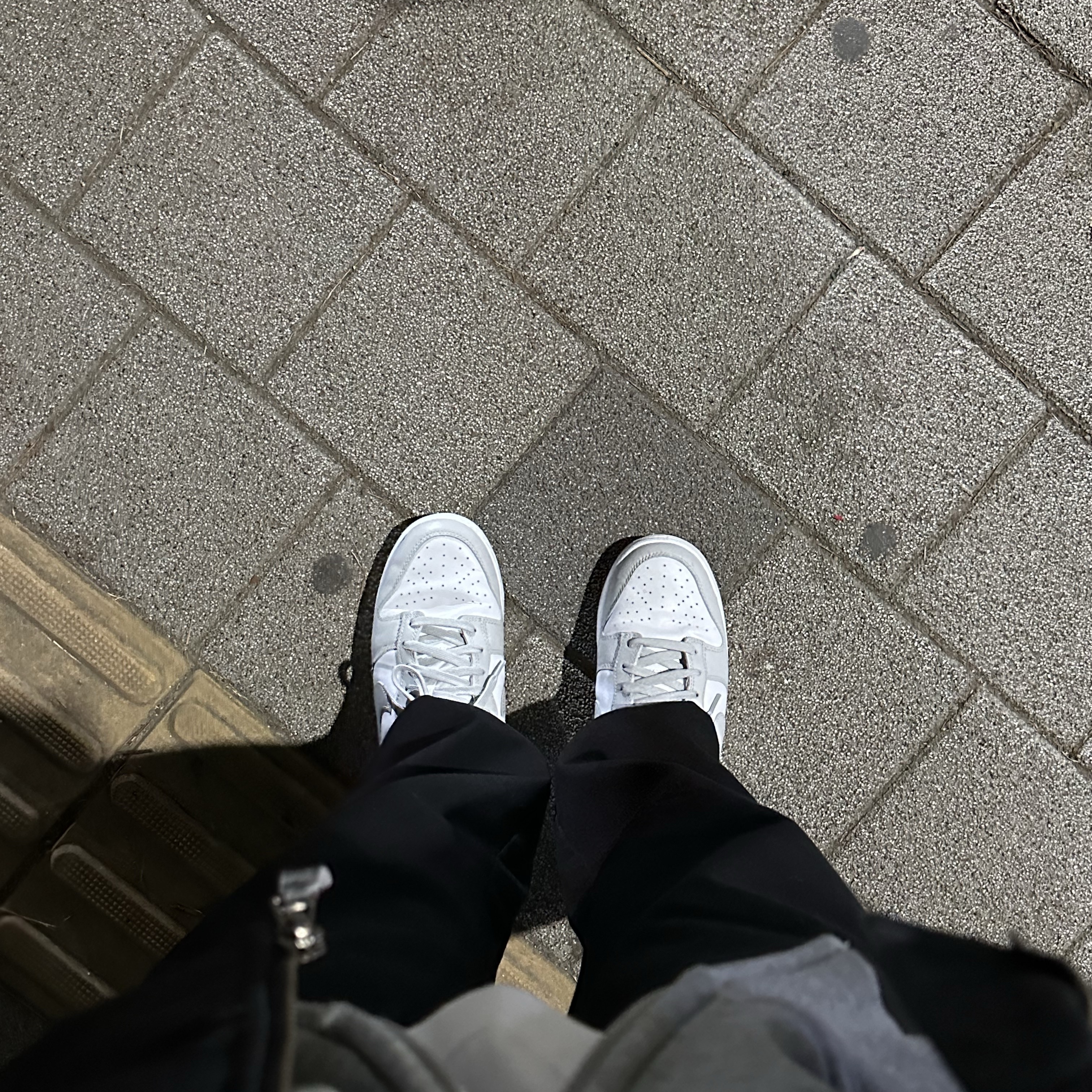 Nike Dunk Low Retro Grey Fog 착용 스타일