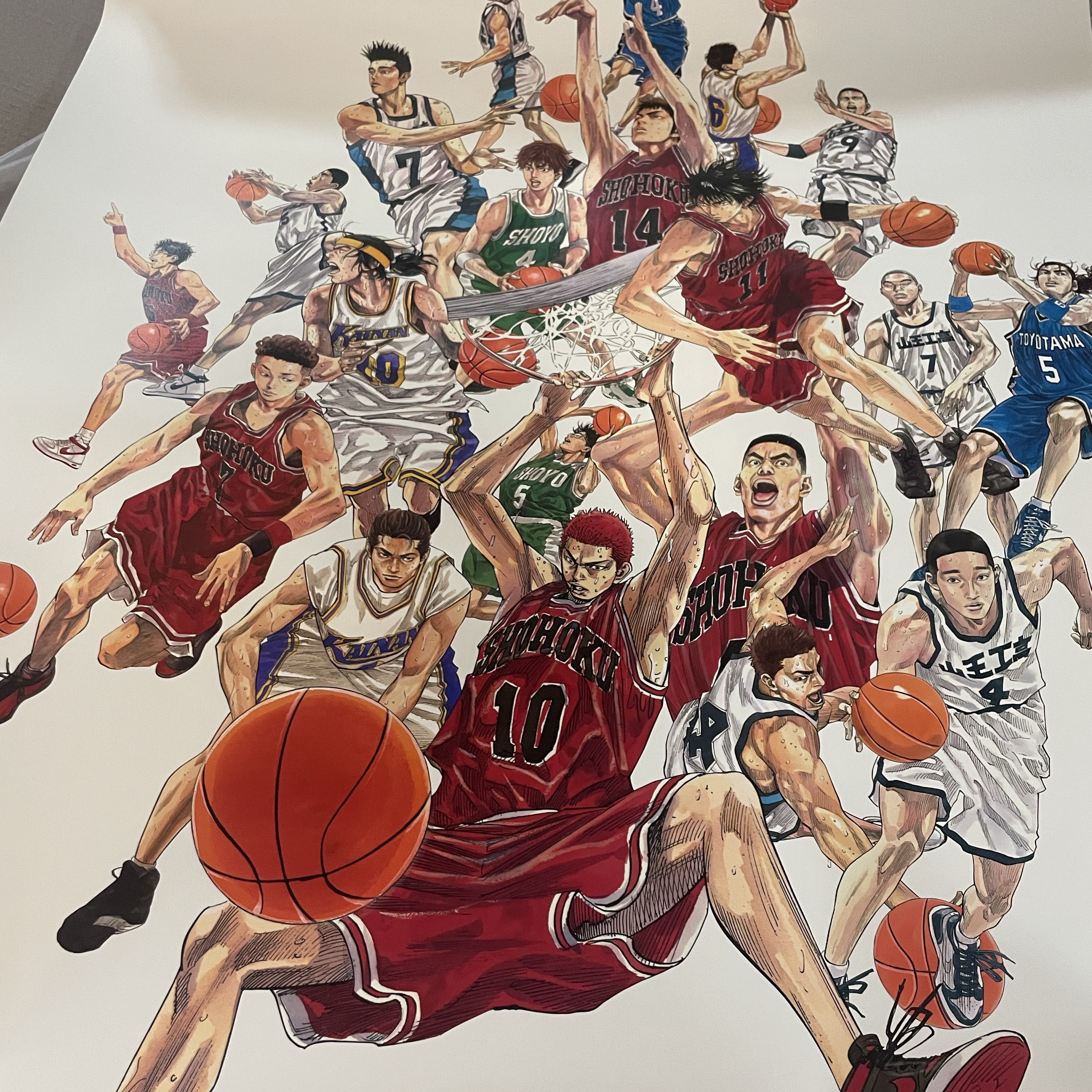 Slam Dunk A1 Poster 착용 스타일 - 1